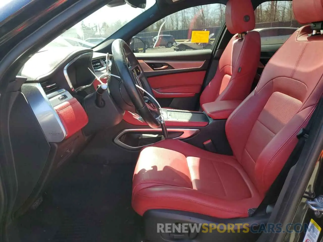 7 fotografías del automóvil dañado SADCT2FU0PA711975 JAGUAR F-PACE 2023