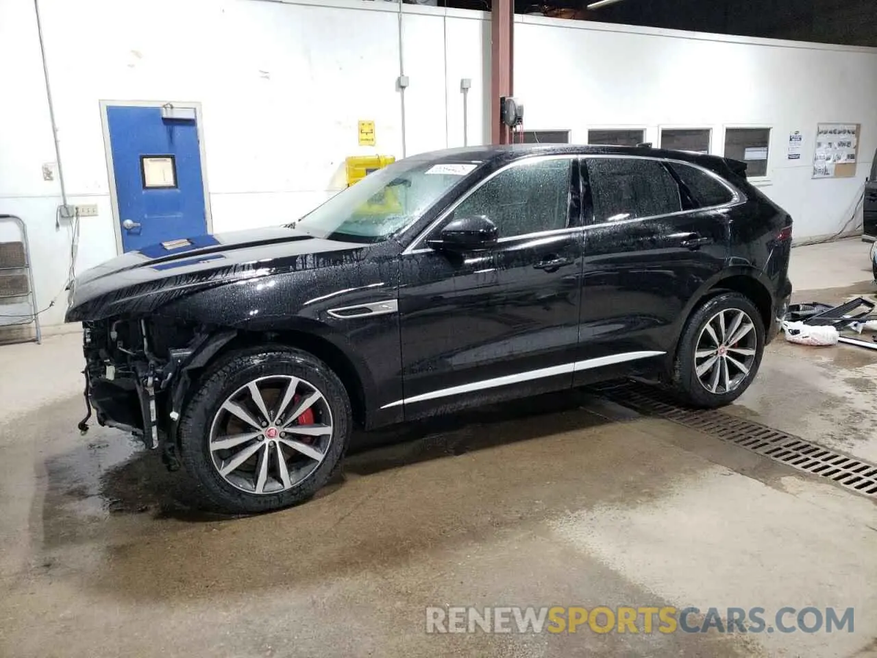 1 fotografías del automóvil dañado SADCT2FU7PA704571 JAGUAR F-PACE 2023