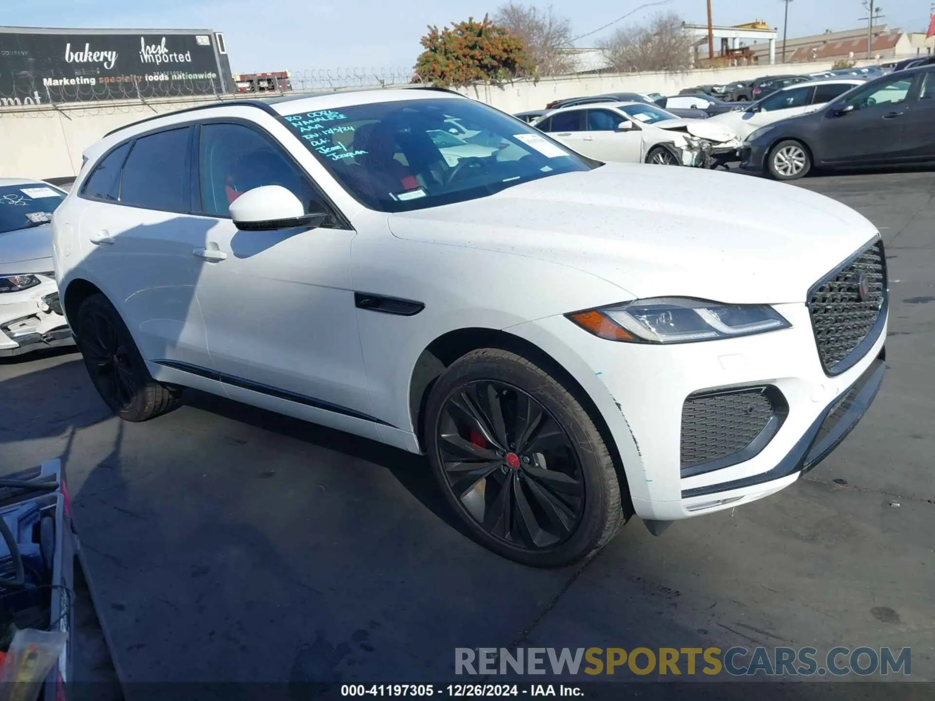 1 fotografías del automóvil dañado SADCT2FUXPA711966 JAGUAR F-PACE 2023
