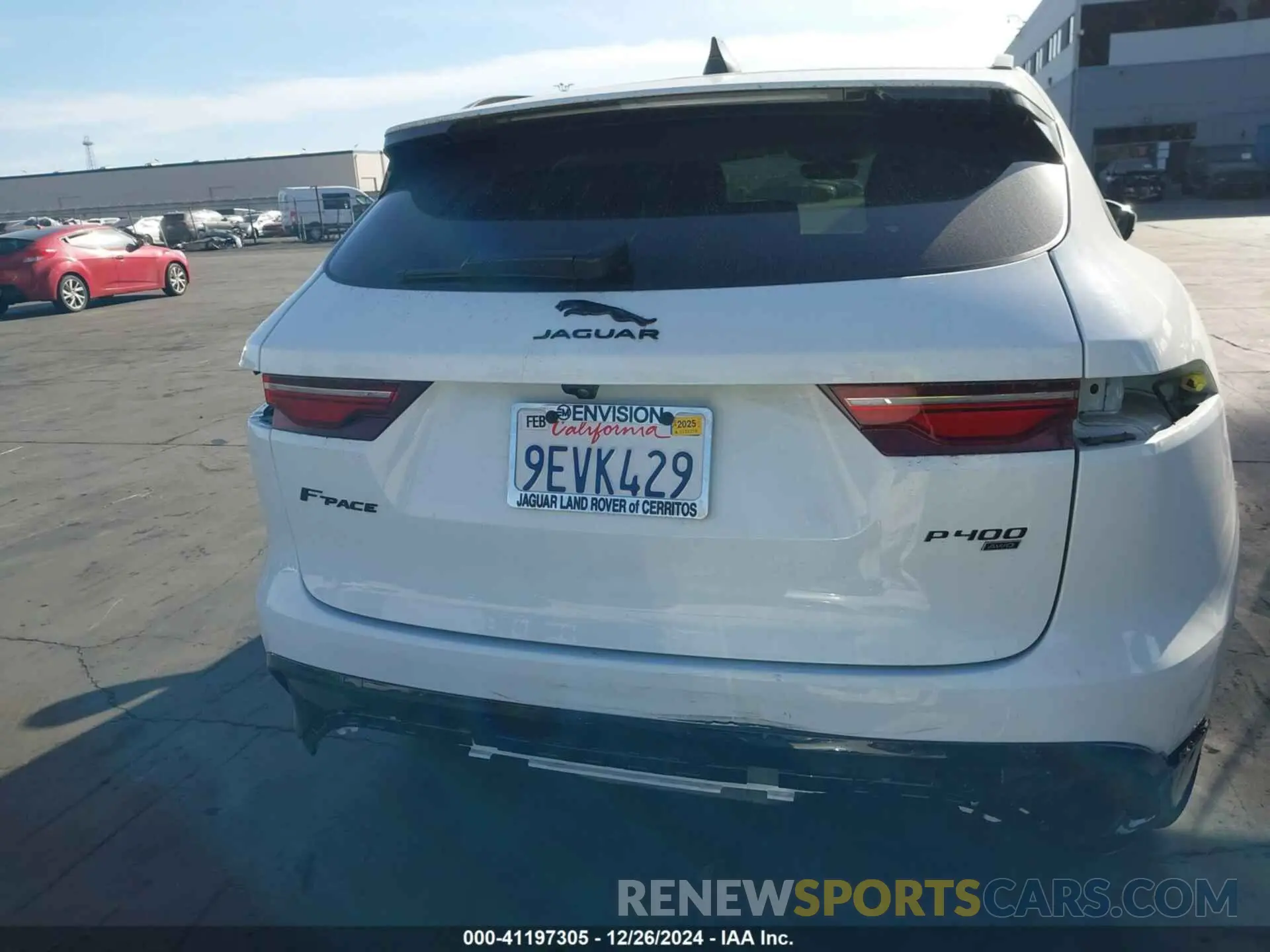 17 fotografías del automóvil dañado SADCT2FUXPA711966 JAGUAR F-PACE 2023