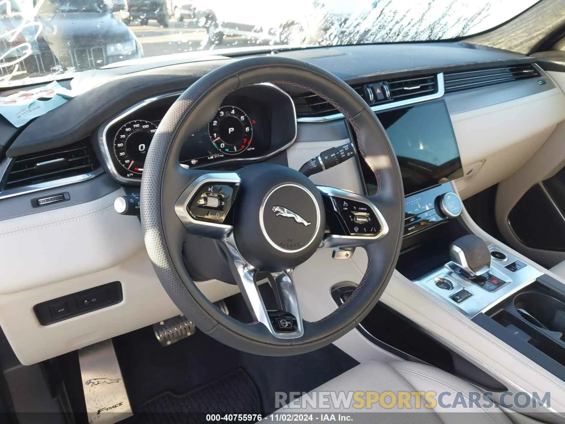 12 fotografías del automóvil dañado SADCZ2EE0PA709488 JAGUAR F-PACE 2023