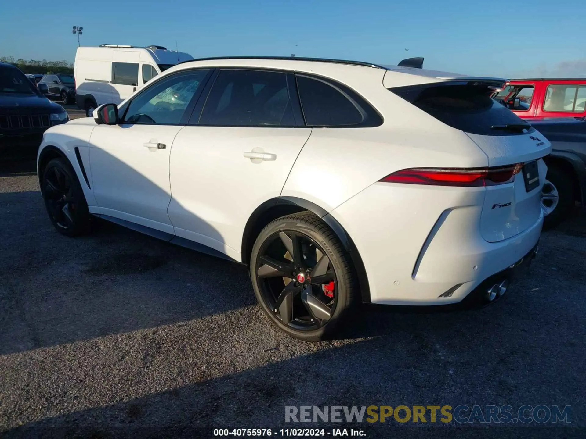 3 fotografías del automóvil dañado SADCZ2EE0PA709488 JAGUAR F-PACE 2023