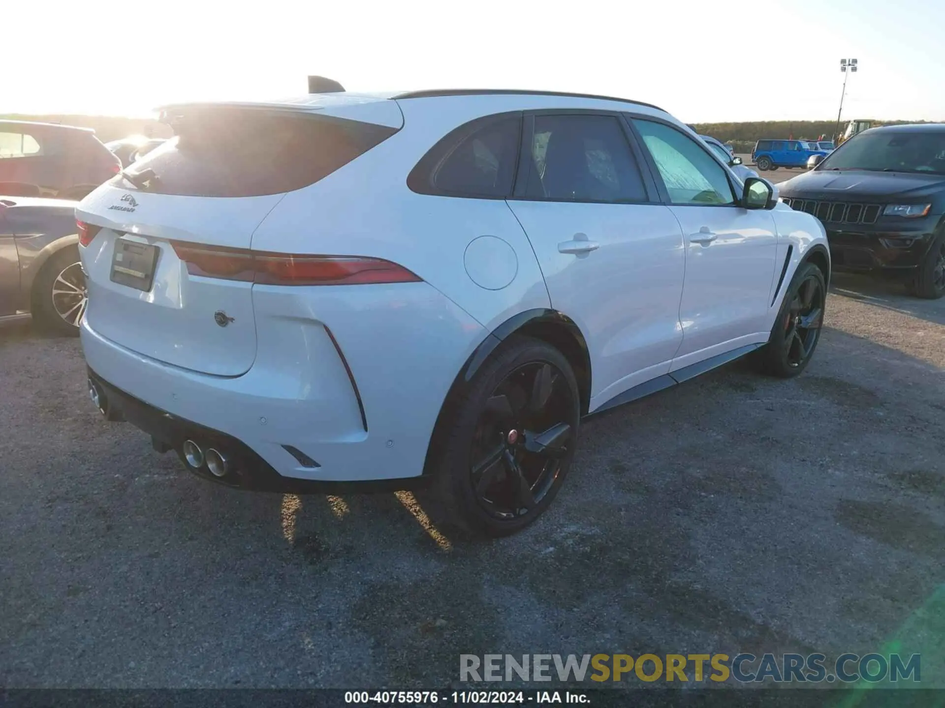 4 fotografías del automóvil dañado SADCZ2EE0PA709488 JAGUAR F-PACE 2023