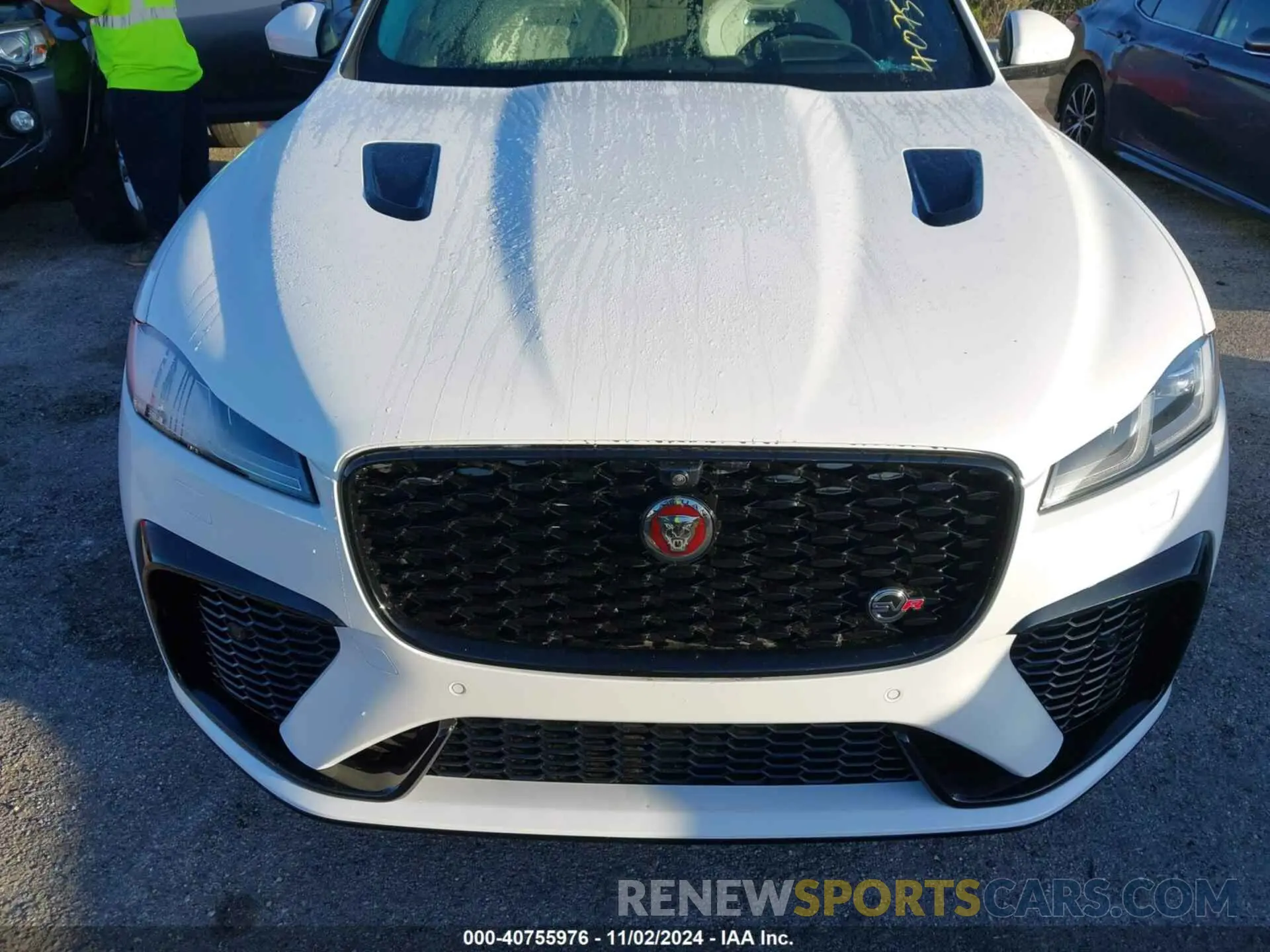 6 fotografías del automóvil dañado SADCZ2EE0PA709488 JAGUAR F-PACE 2023