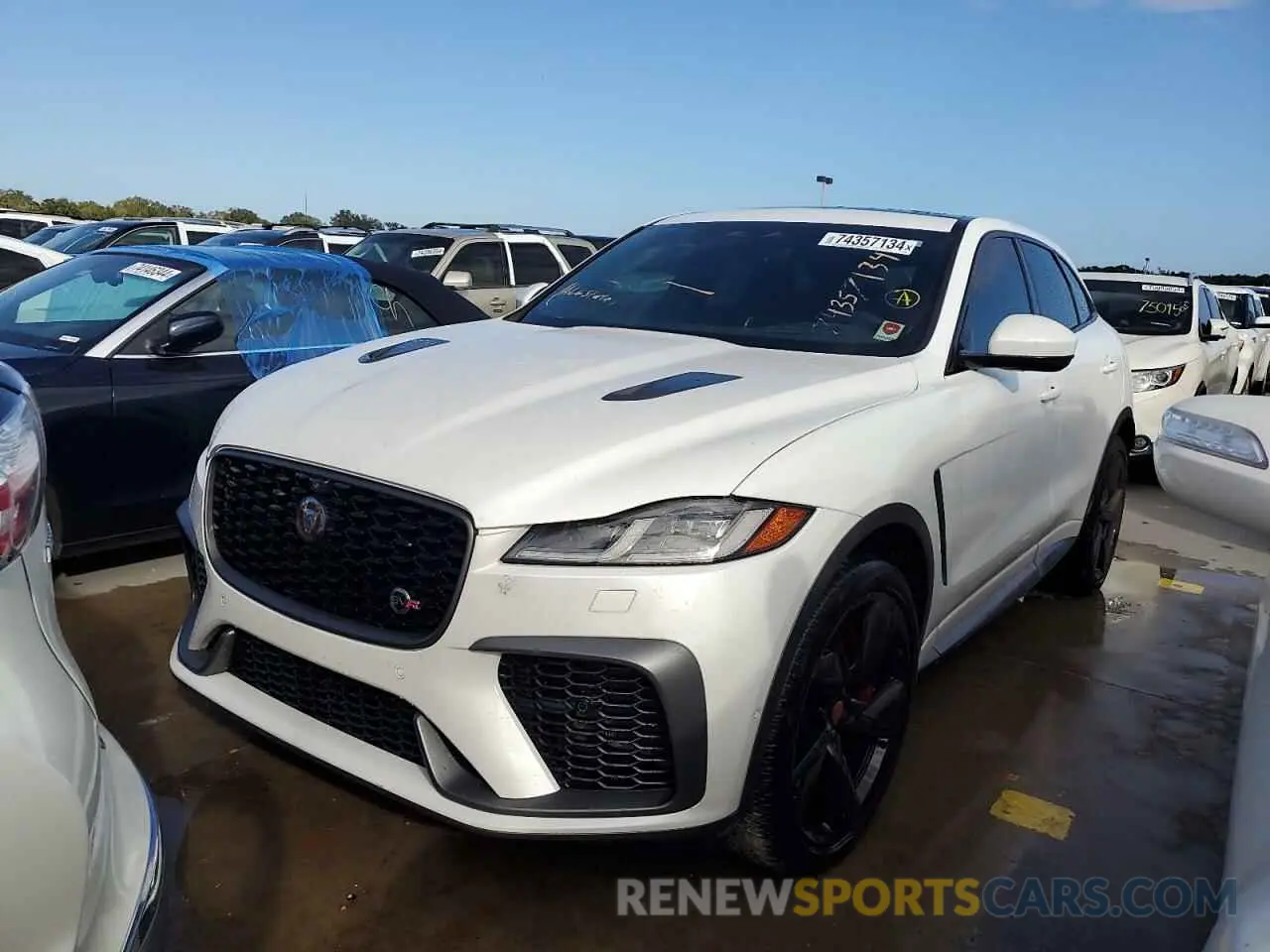 1 fotografías del automóvil dañado SADCZ2EE7PA704580 JAGUAR F-PACE 2023