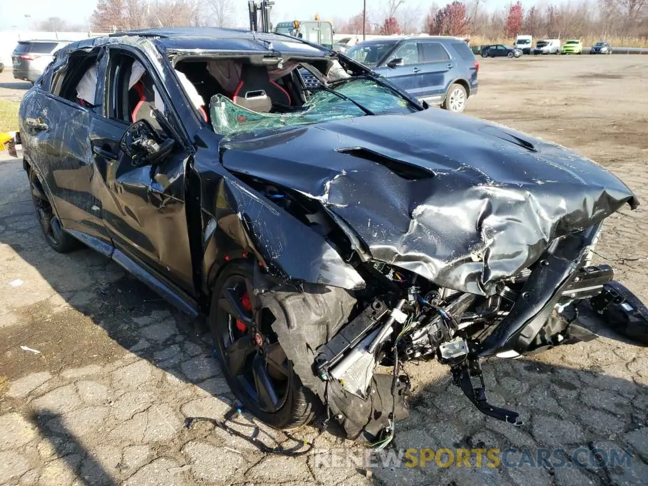 1 fotografías del automóvil dañado SADCZ2EEXPA704296 JAGUAR F-PACE 2023