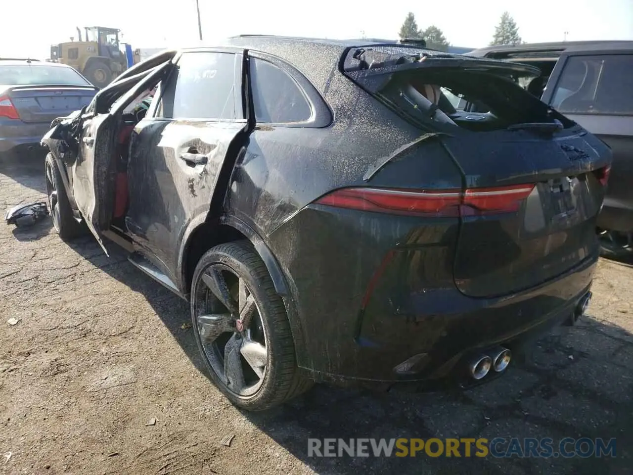 3 fotografías del automóvil dañado SADCZ2EEXPA704296 JAGUAR F-PACE 2023