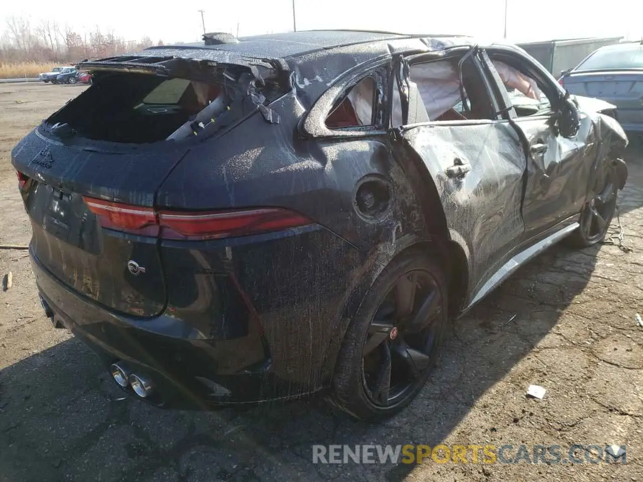 4 fotografías del automóvil dañado SADCZ2EEXPA704296 JAGUAR F-PACE 2023