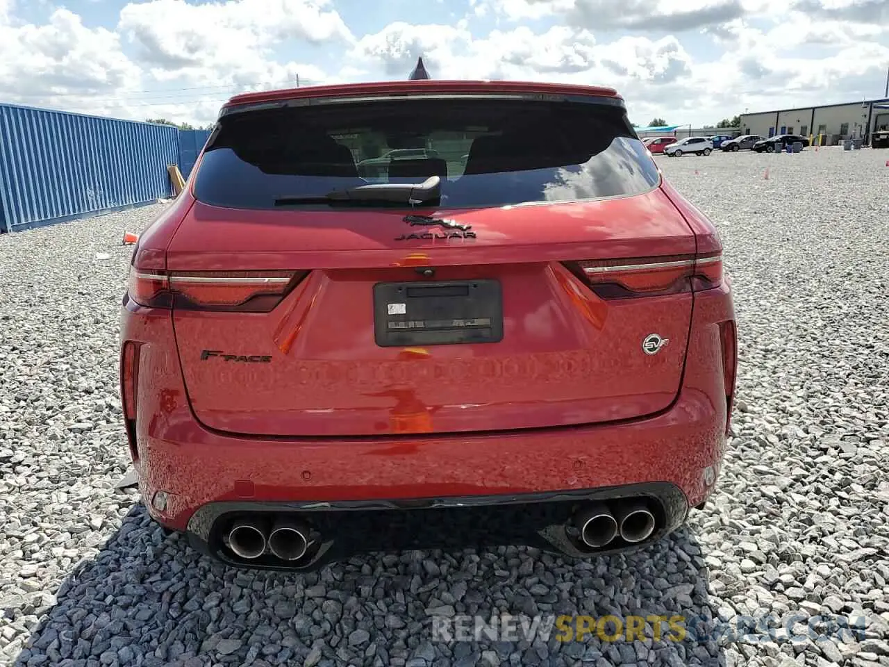 6 fotografías del automóvil dañado SADCZ2EEXPA708753 JAGUAR F-PACE 2023
