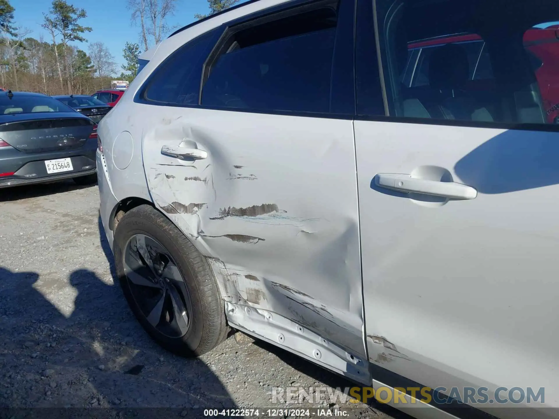 6 fotografías del automóvil dañado SADCT2EX0RA739130 JAGUAR F-PACE 2024