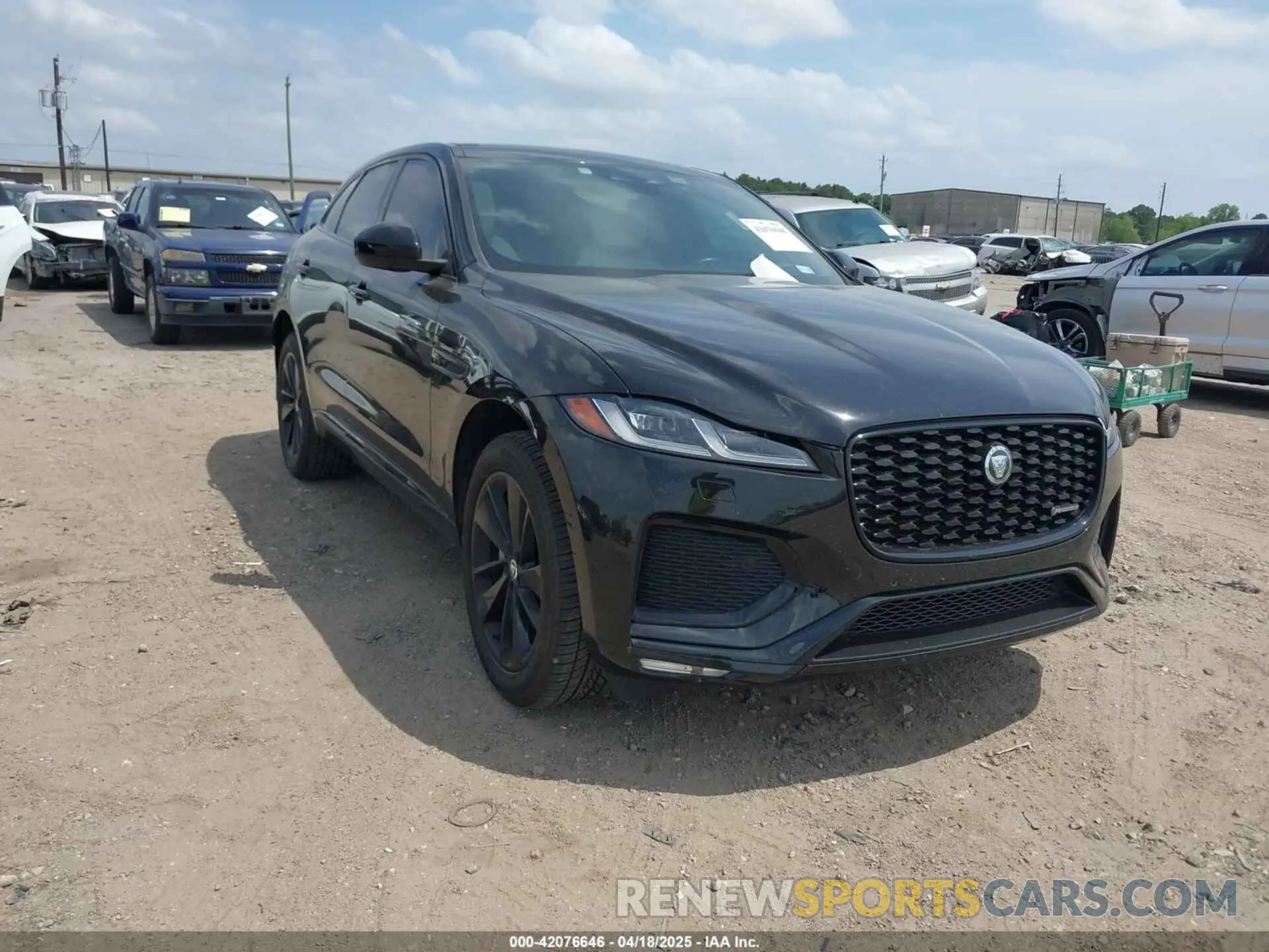 1 fotografías del automóvil dañado SADCT2EX3RA724086 JAGUAR F-PACE 2024