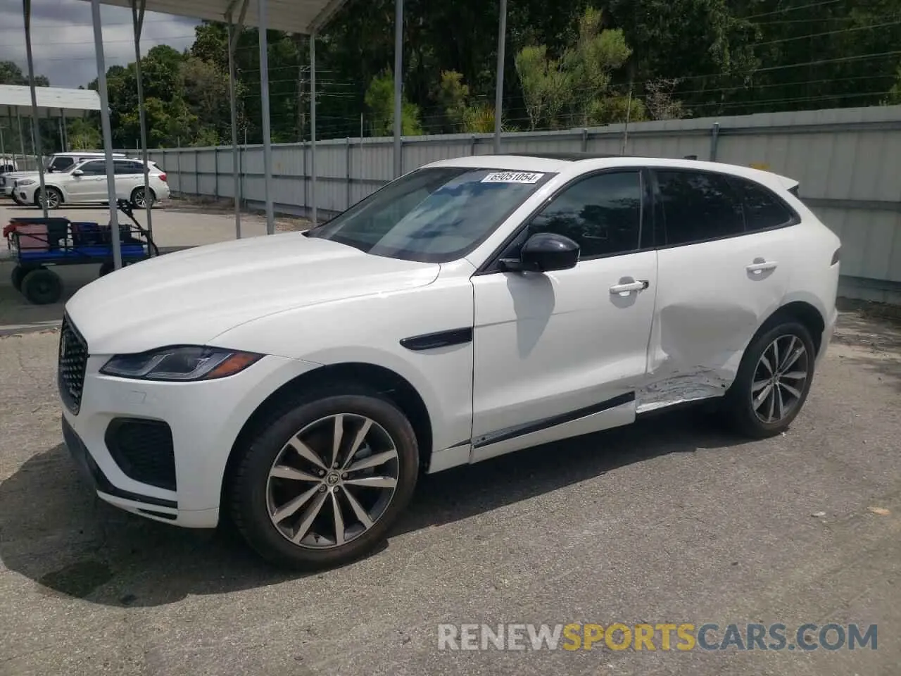 1 fotografías del automóvil dañado SADCT2EX5RA722985 JAGUAR F-PACE 2024
