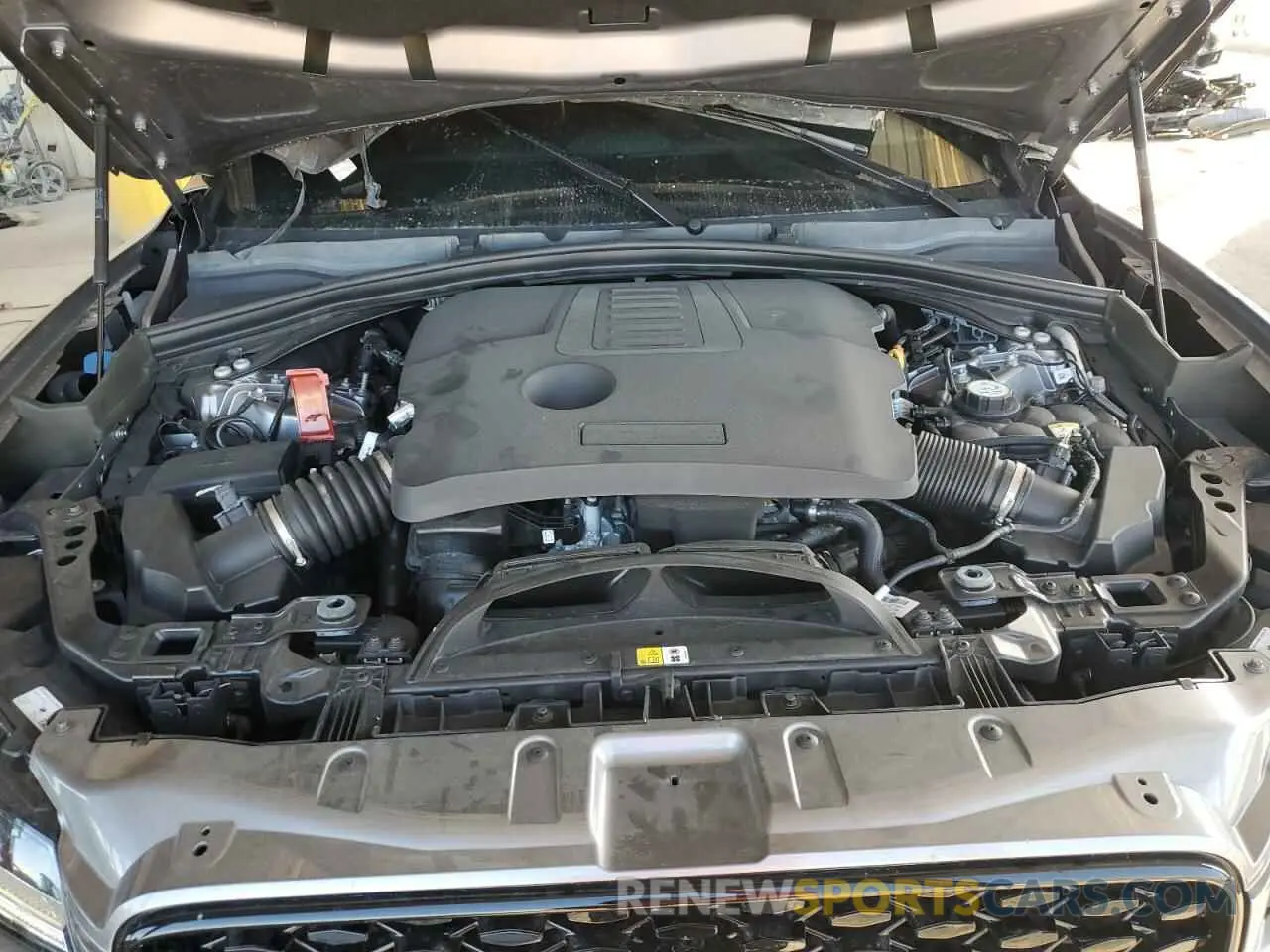12 fotografías del automóvil dañado SADCT2FU5RA738382 JAGUAR F-PACE 2024