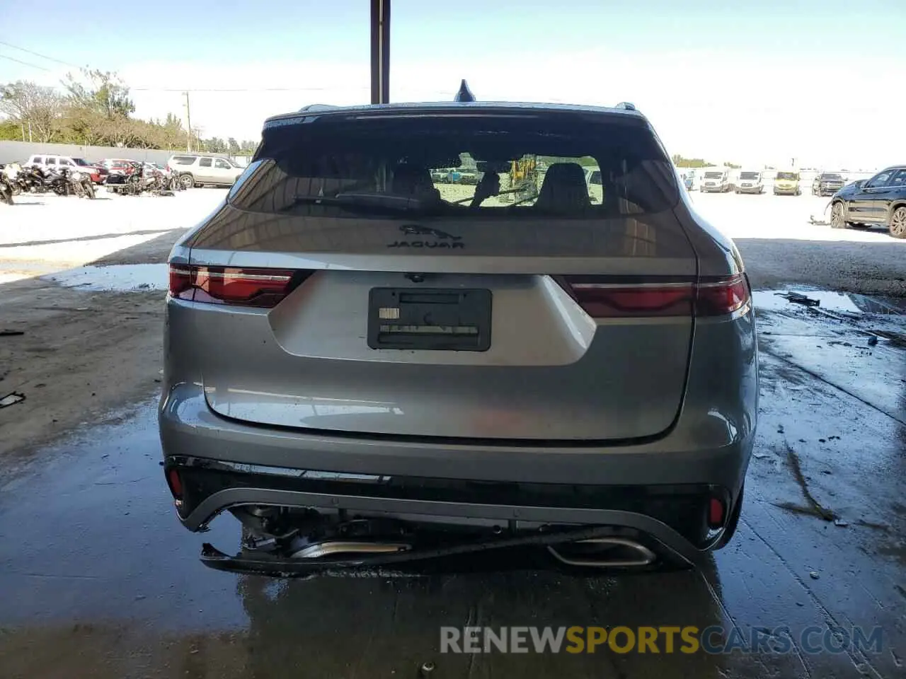 6 fotografías del automóvil dañado SADCT2FU5RA738382 JAGUAR F-PACE 2024