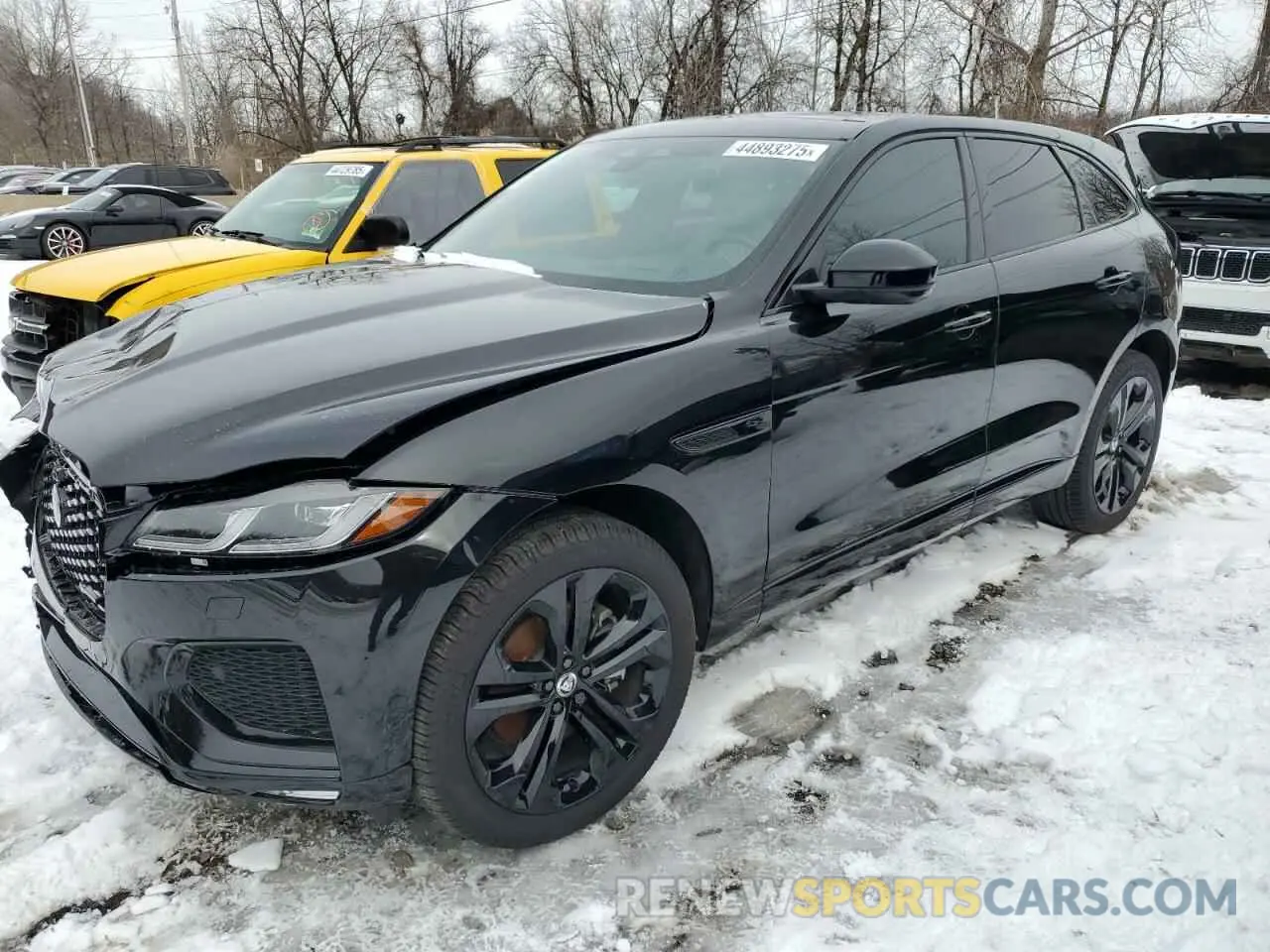 1 fotografías del automóvil dañado SADCT2EX3SA743422 JAGUAR F-PACE 2025