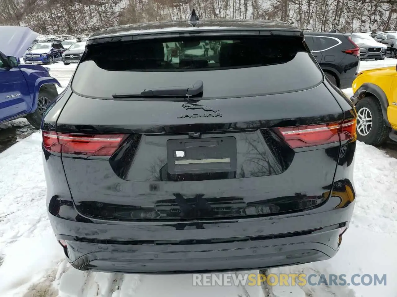6 fotografías del automóvil dañado SADCT2EX3SA743422 JAGUAR F-PACE 2025
