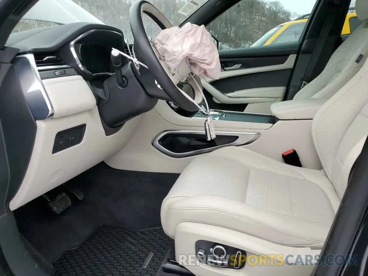 7 fotografías del automóvil dañado SADCT2EX3SA743422 JAGUAR F-PACE 2025