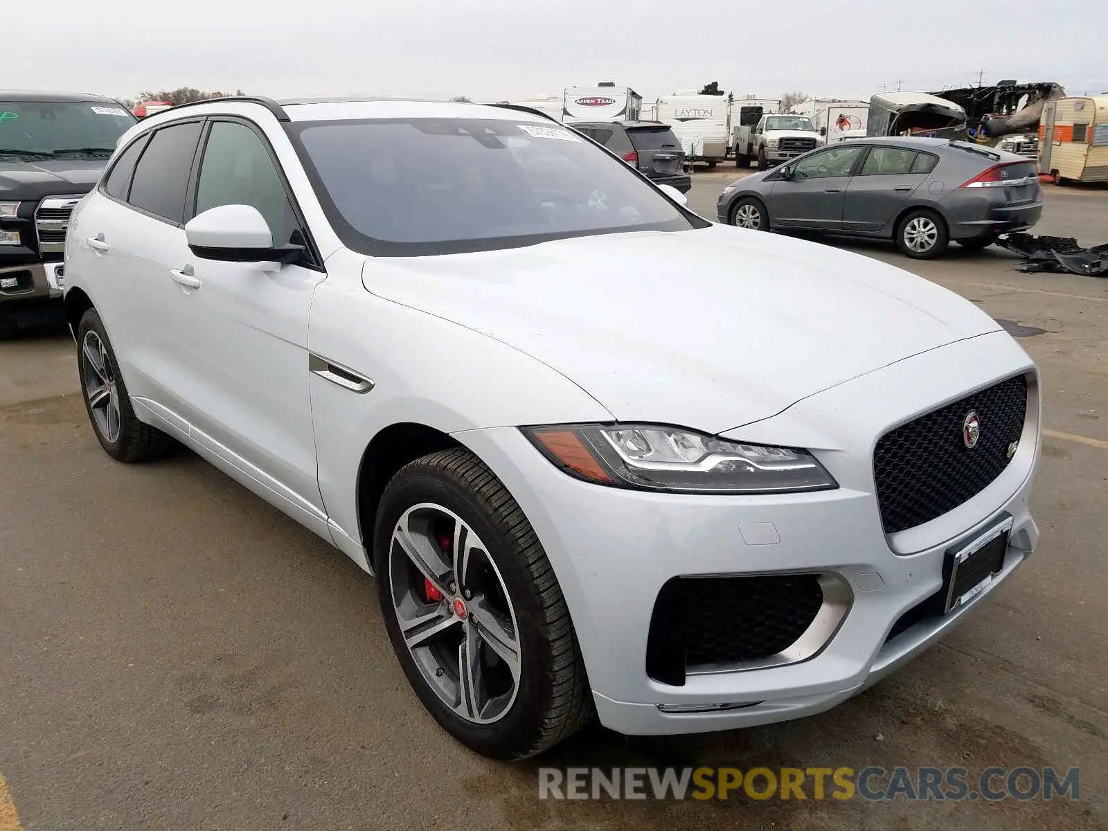 1 fotografías del automóvil dañado SADCM2FV5KA356767 JAGUAR F-PACE S 2019