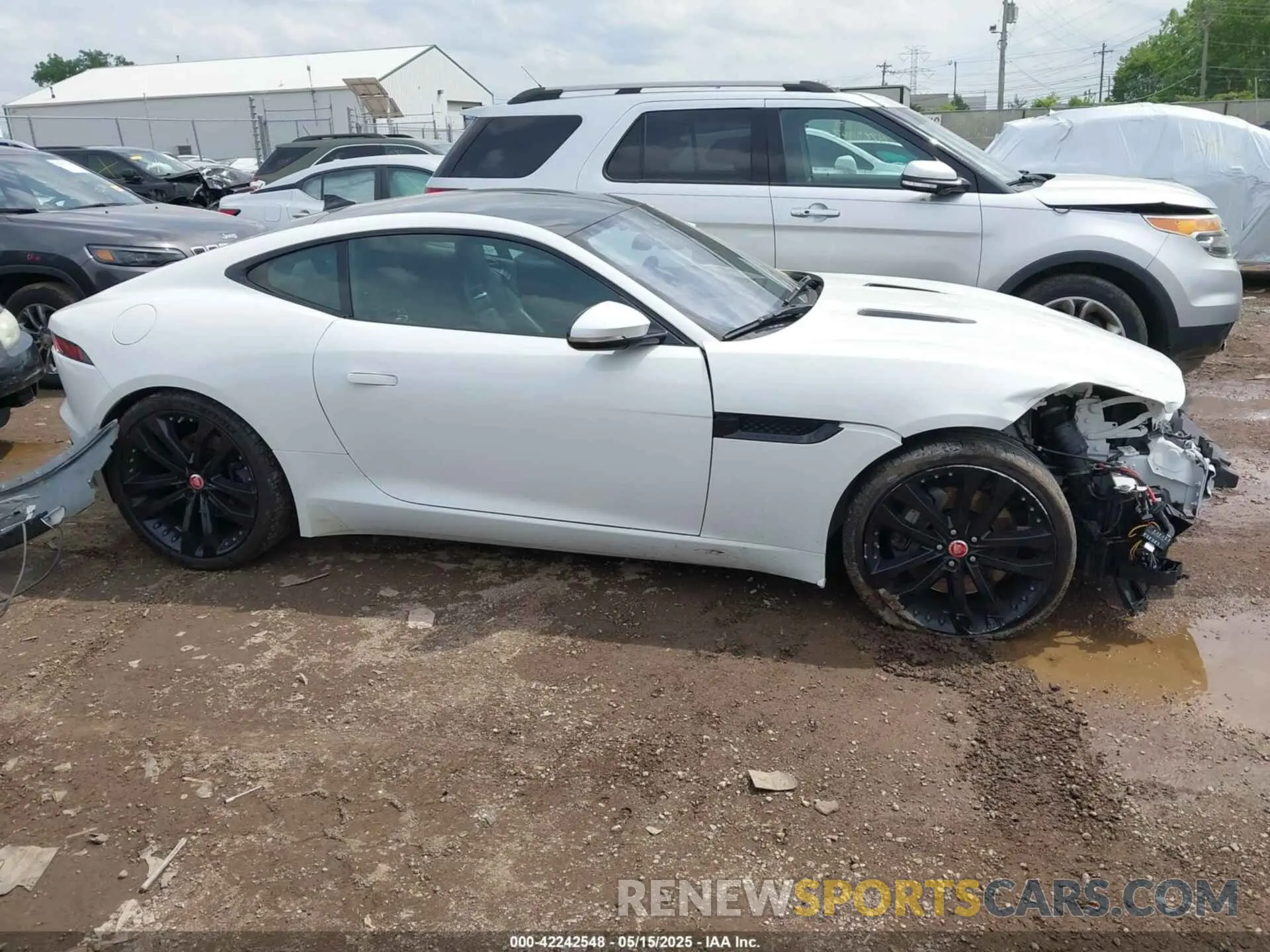 14 fotografías del automóvil dañado SAJDD1EV4KCK61053 JAGUAR F-TYPE 2019