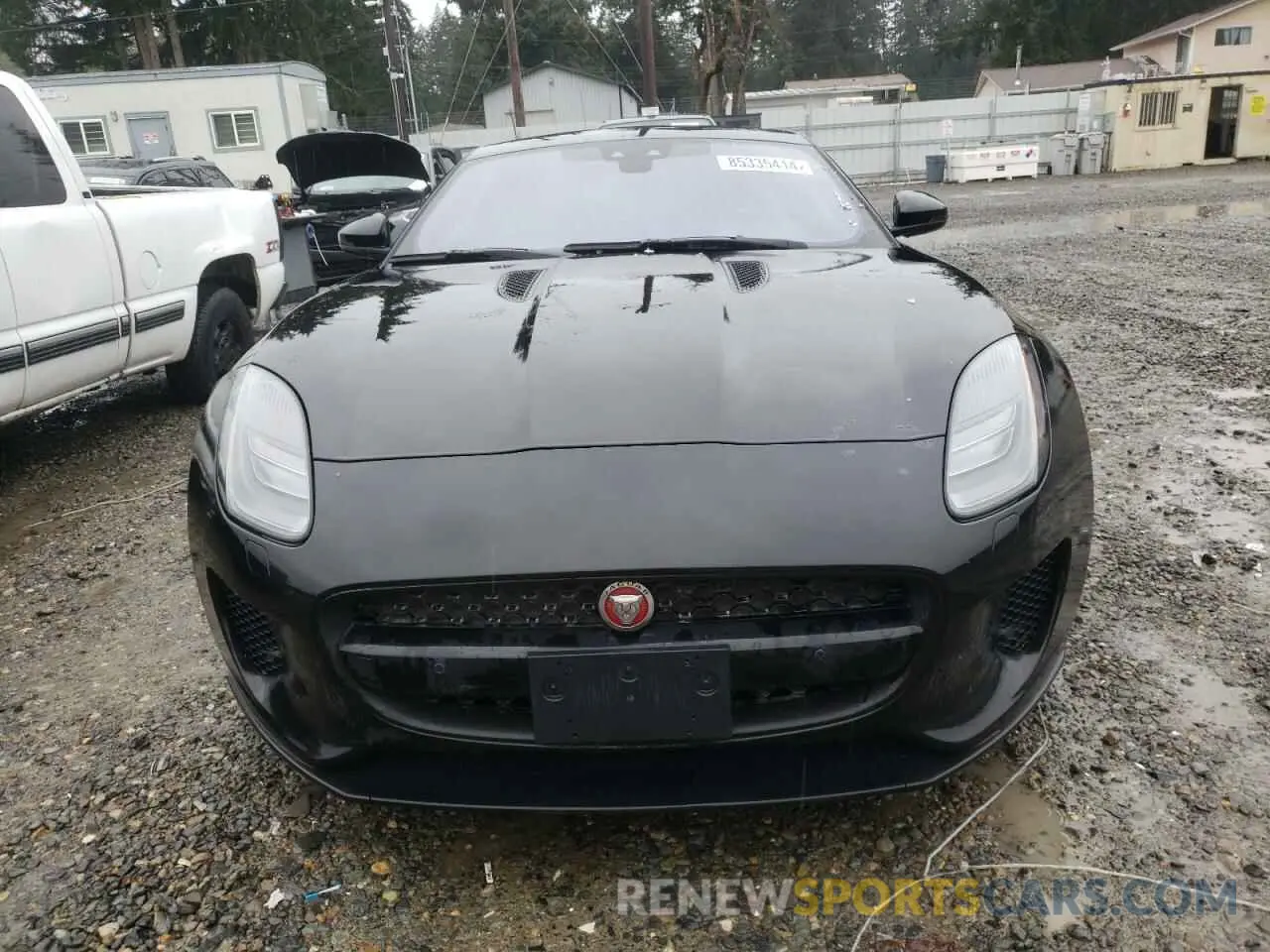 5 fotografías del automóvil dañado SAJDD1EV5KCK60915 JAGUAR F-TYPE 2019
