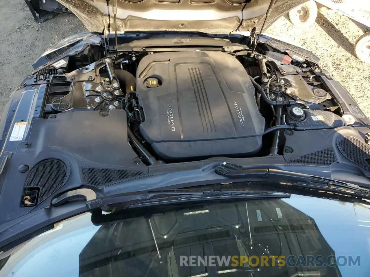 11 fotografías del automóvil dañado SAJDD1GX7KCK58842 JAGUAR F-TYPE 2019