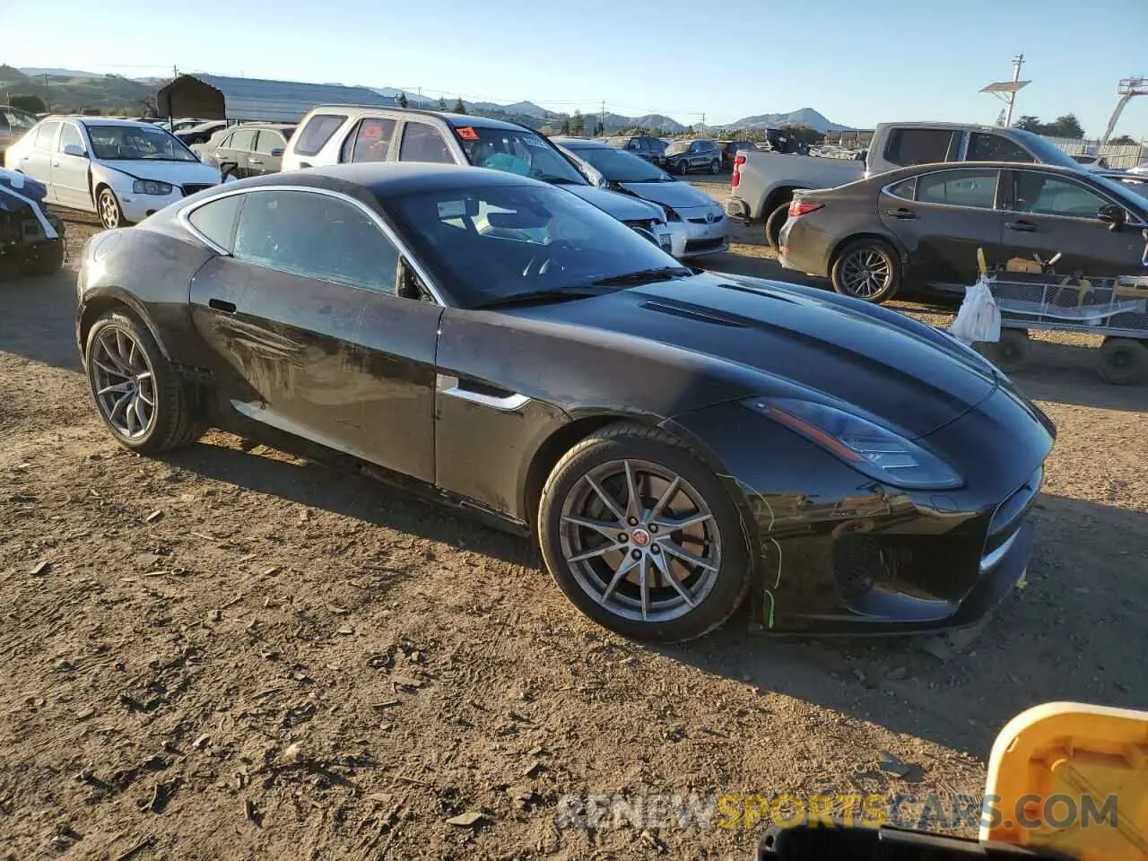 4 fotografías del automóvil dañado SAJDD1GX7KCK58842 JAGUAR F-TYPE 2019