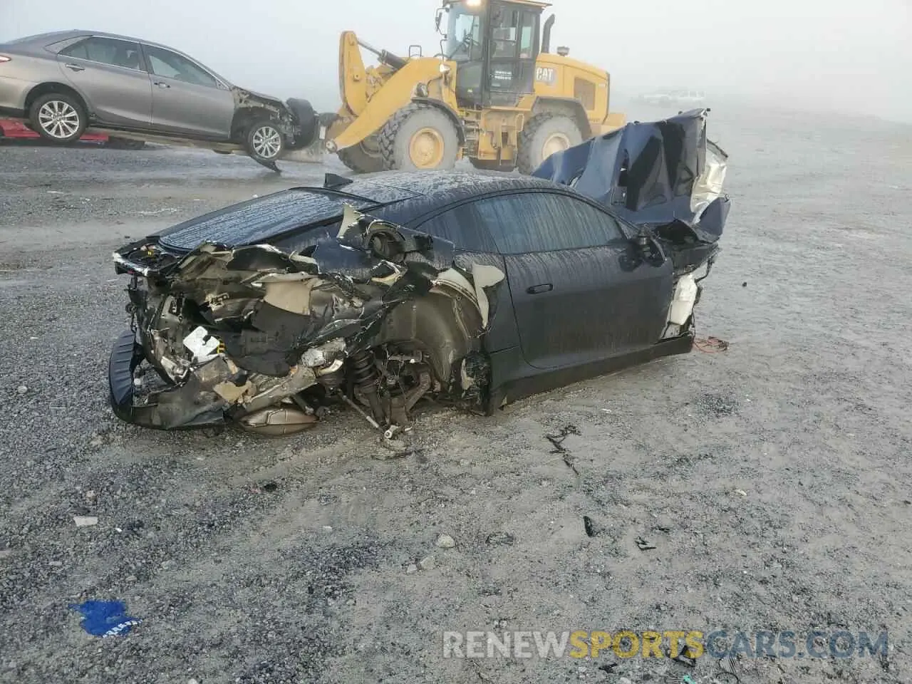 3 fotografías del automóvil dañado SAJDD1GX7KCK62387 JAGUAR F-TYPE 2019