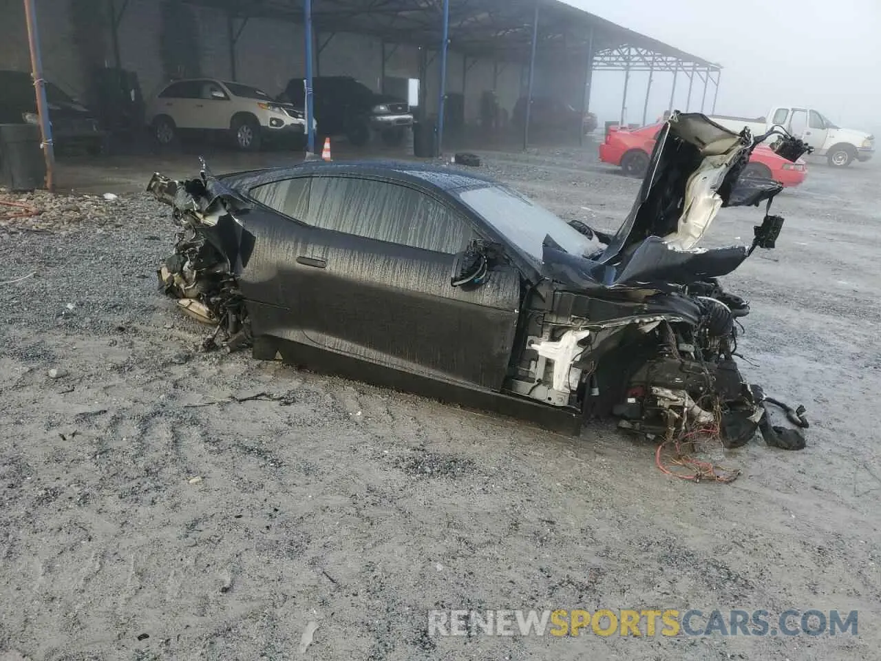 4 fotografías del automóvil dañado SAJDD1GX7KCK62387 JAGUAR F-TYPE 2019