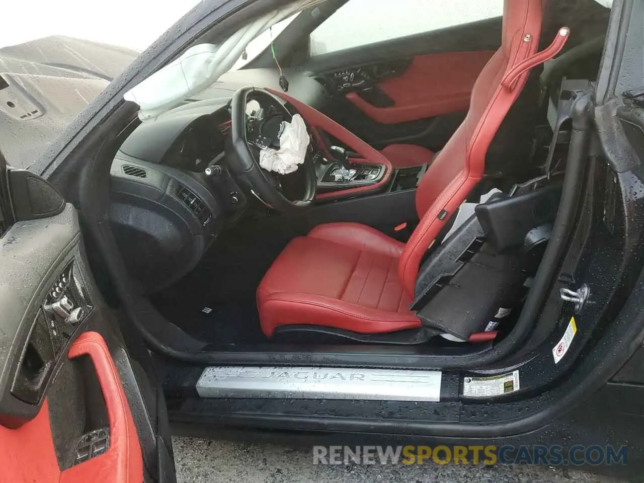 7 fotografías del automóvil dañado SAJDD1GX7KCK62387 JAGUAR F-TYPE 2019