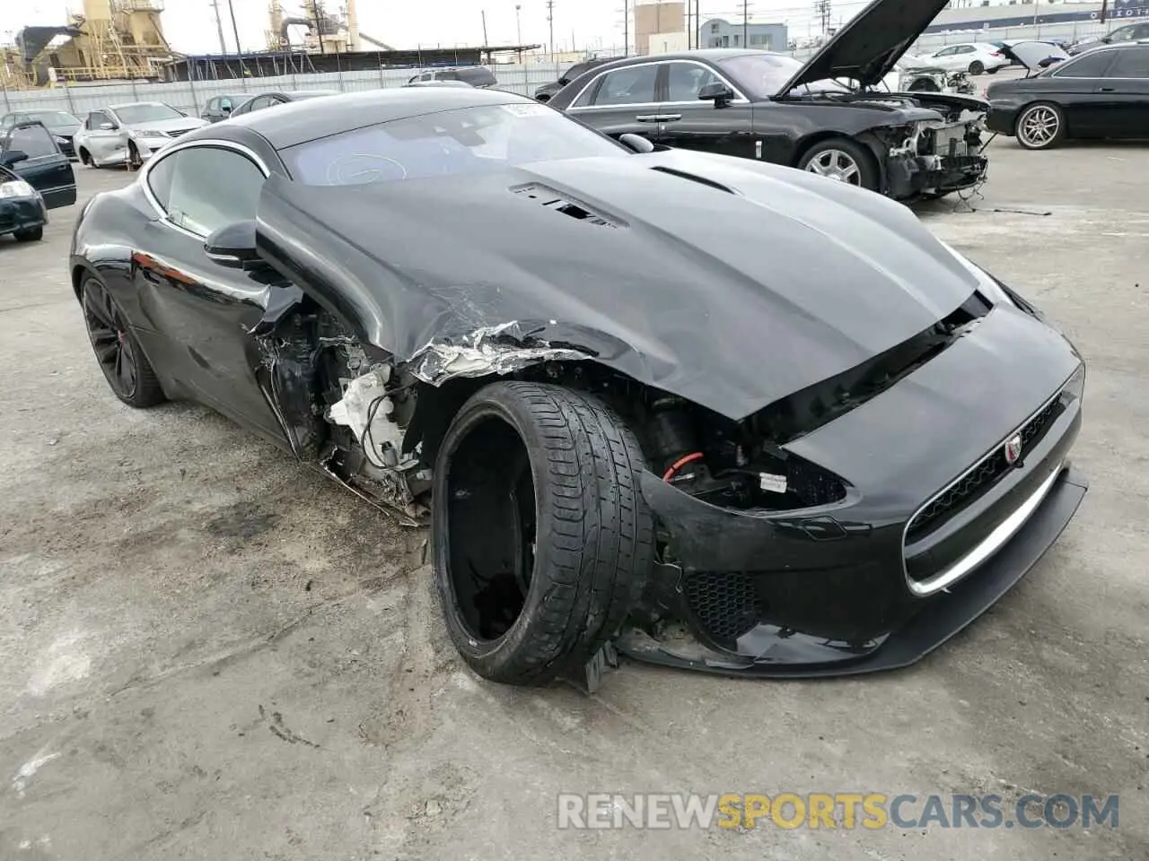 1 fotografías del automóvil dañado SAJDD1GX8KCK59739 JAGUAR F-TYPE 2019