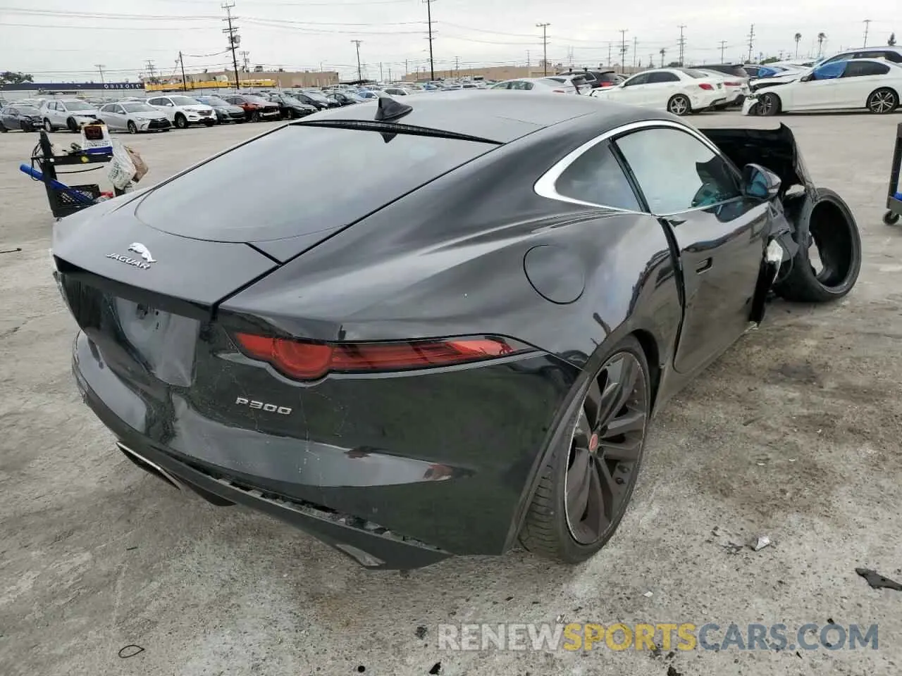 4 fotografías del automóvil dañado SAJDD1GX8KCK59739 JAGUAR F-TYPE 2019