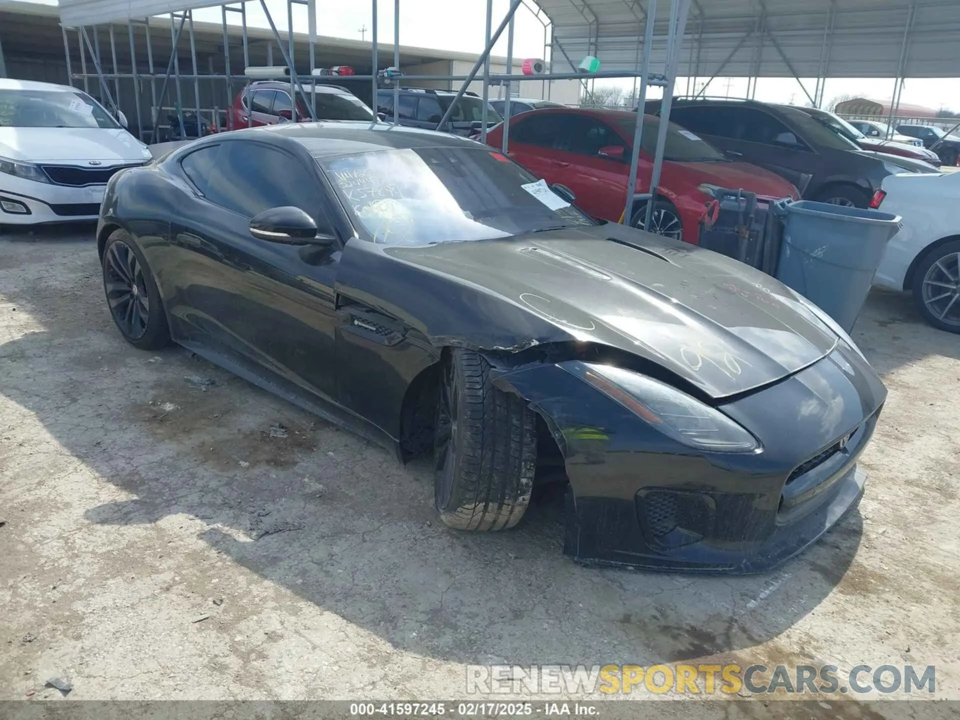 1 fotografías del automóvil dañado SAJDF1FV7KCK57894 JAGUAR F-TYPE 2019