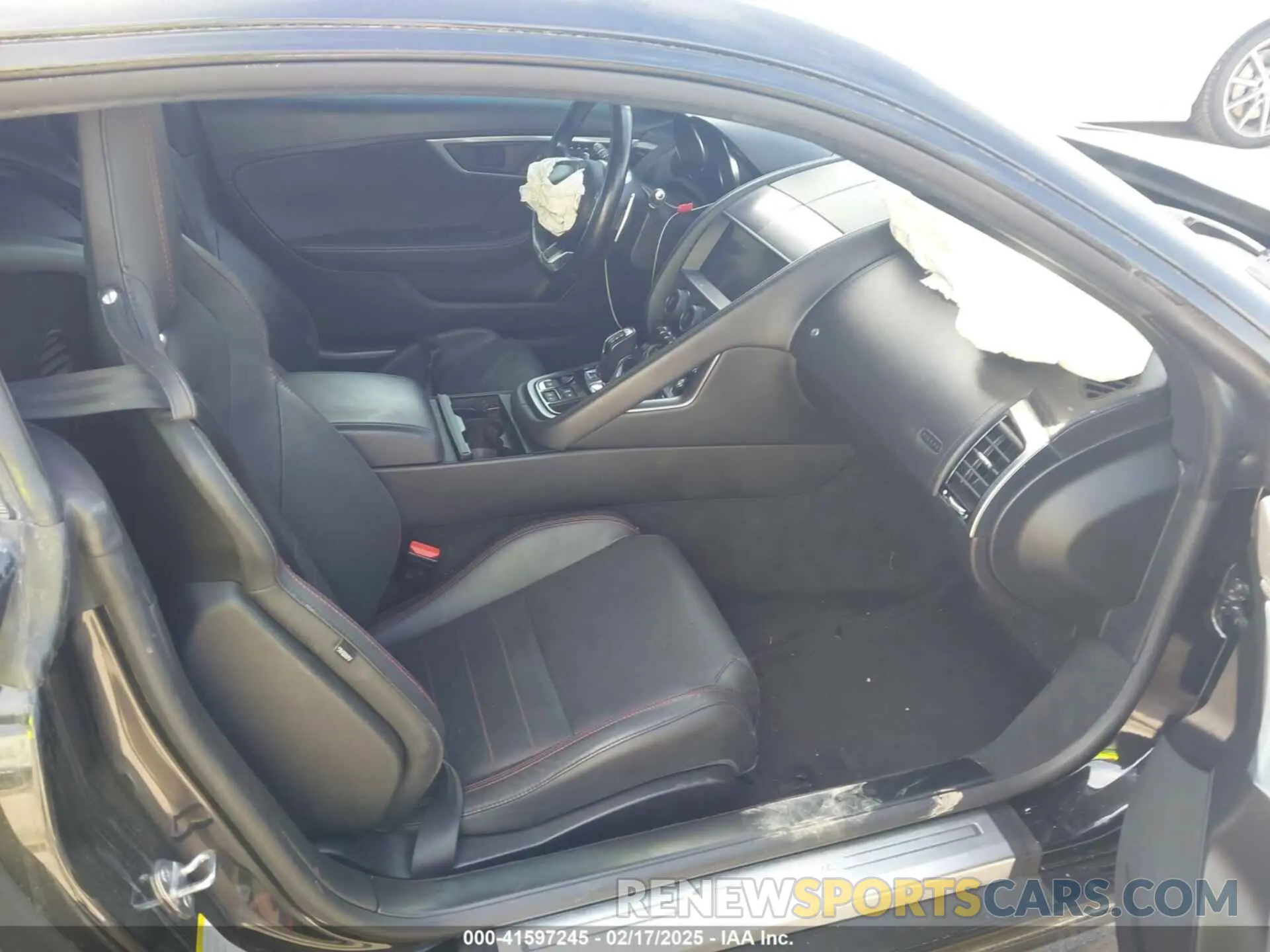5 fotografías del automóvil dañado SAJDF1FV7KCK57894 JAGUAR F-TYPE 2019