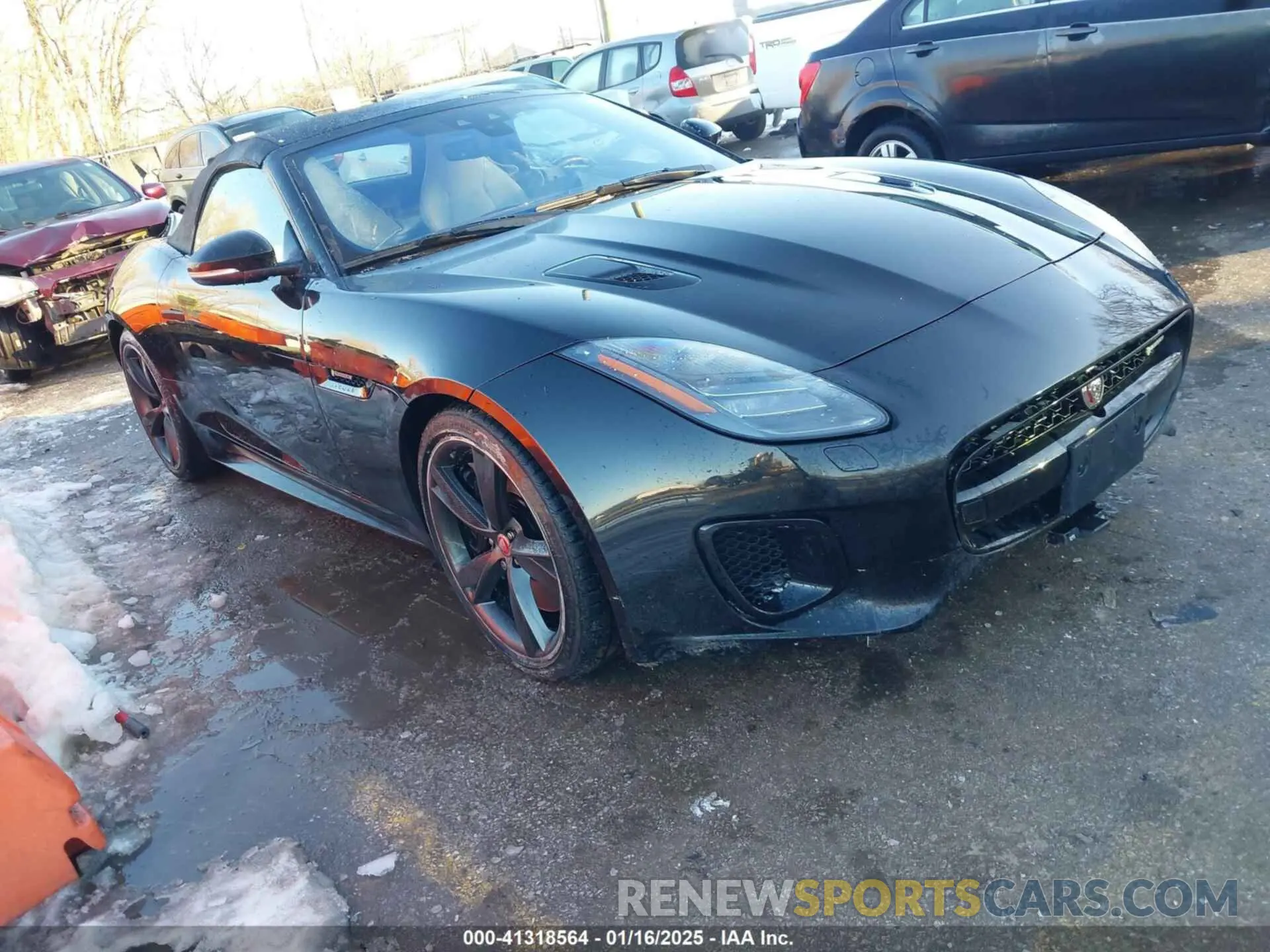 1 fotografías del automóvil dañado SAJD85FV1LCK66321 JAGUAR F-TYPE 2020
