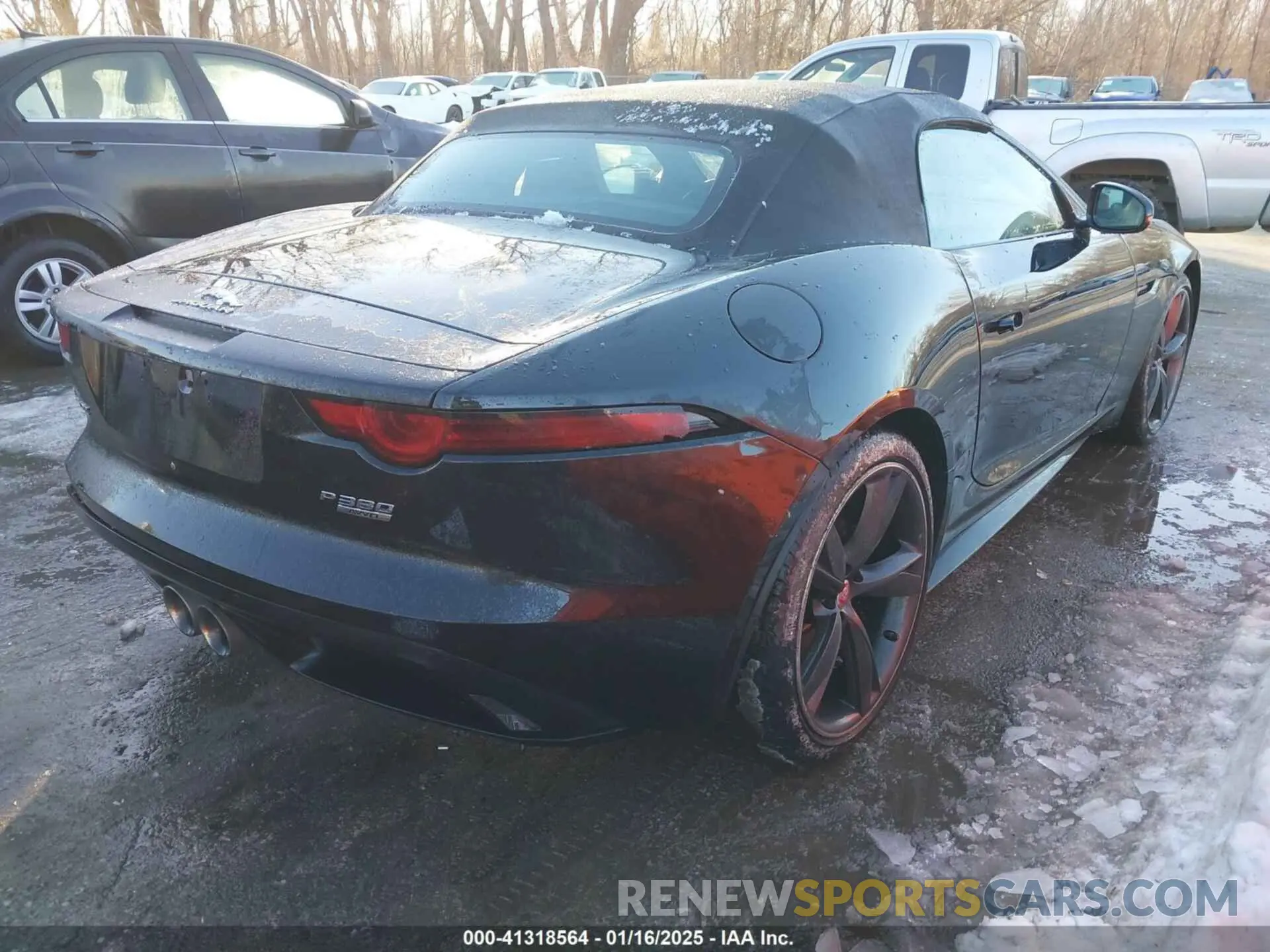 4 fotografías del automóvil dañado SAJD85FV1LCK66321 JAGUAR F-TYPE 2020