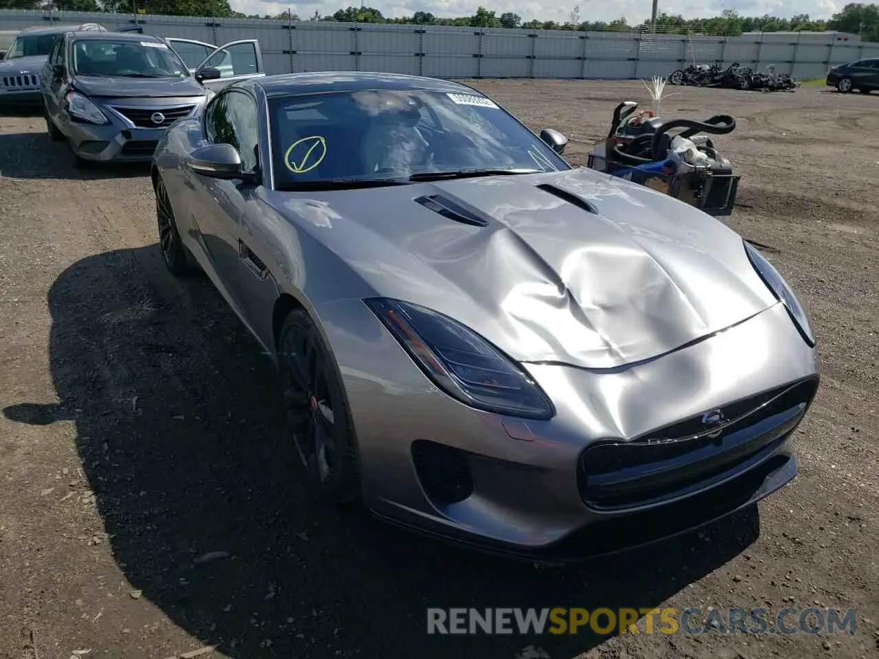 1 fotografías del automóvil dañado SAJDD1EV9LCK66038 JAGUAR F-TYPE 2020