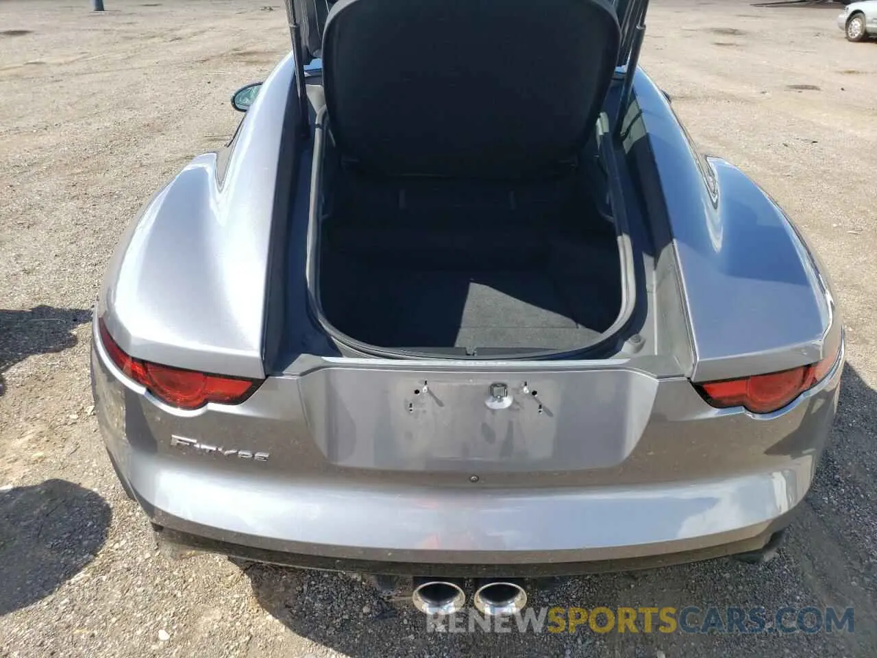 9 fotografías del automóvil dañado SAJDD1EV9LCK66038 JAGUAR F-TYPE 2020