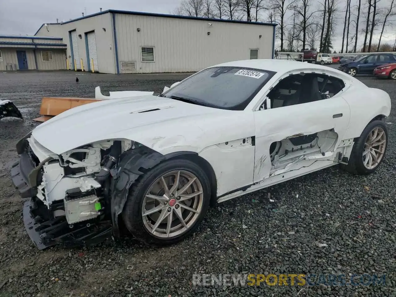 1 fotografías del automóvil dañado SAJDD1GX4LCK67256 JAGUAR F-TYPE 2020