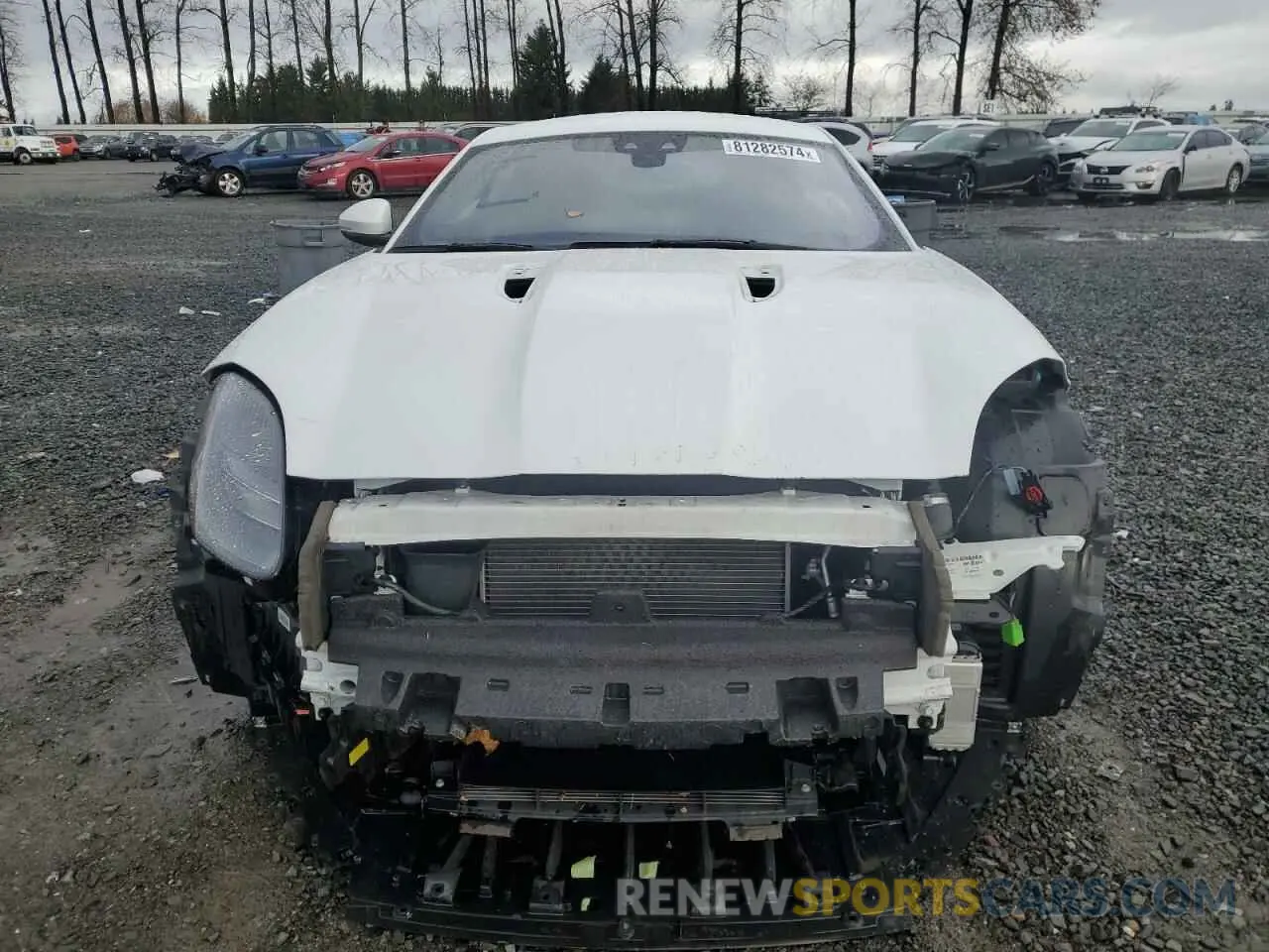 5 fotografías del automóvil dañado SAJDD1GX4LCK67256 JAGUAR F-TYPE 2020