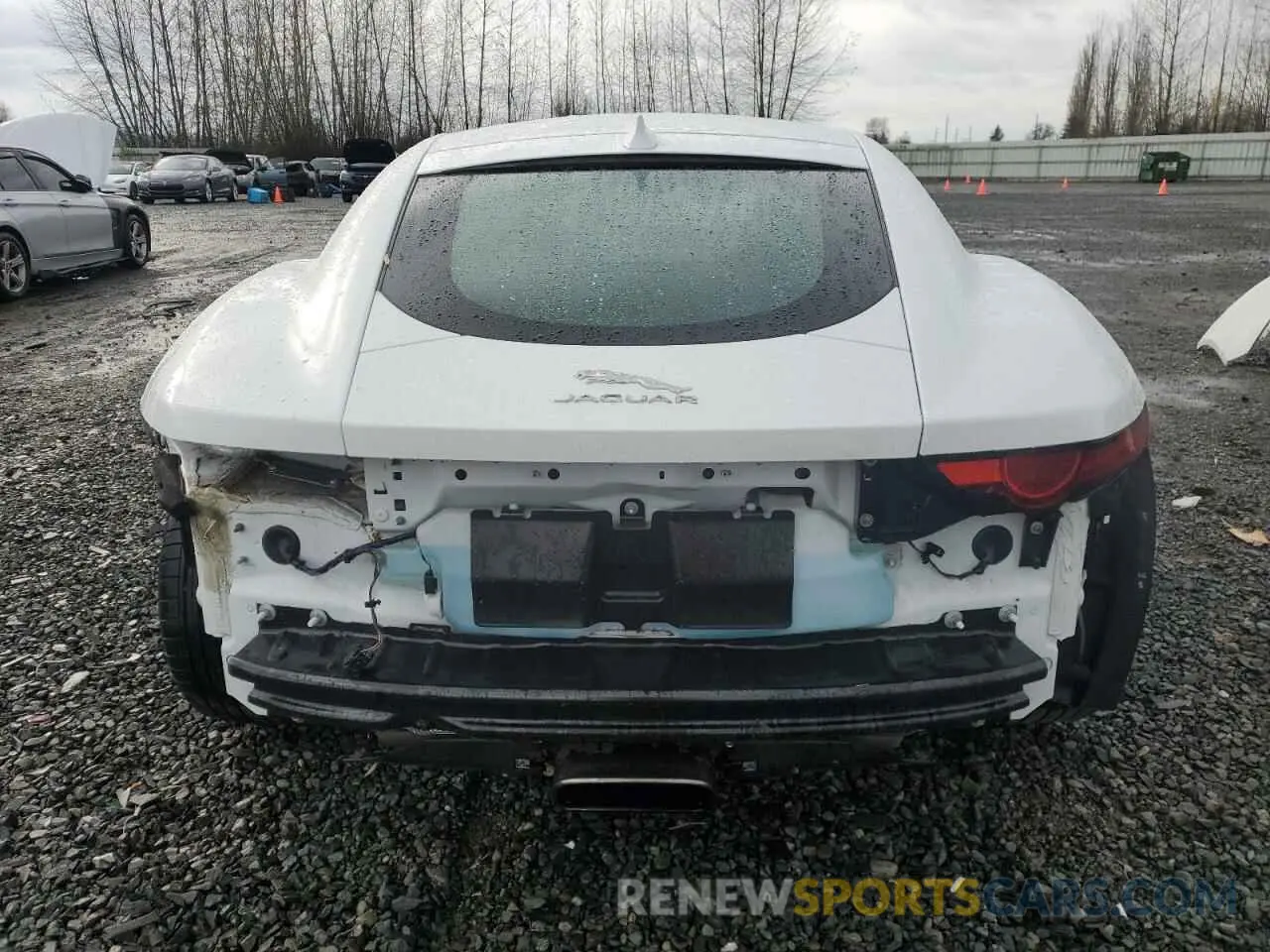 6 fotografías del automóvil dañado SAJDD1GX4LCK67256 JAGUAR F-TYPE 2020