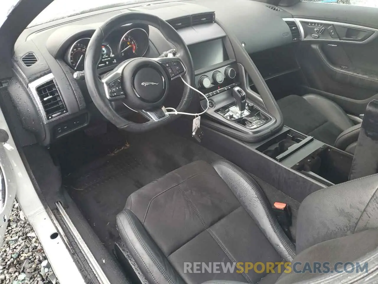 8 fotografías del automóvil dañado SAJDD1GX4LCK67256 JAGUAR F-TYPE 2020