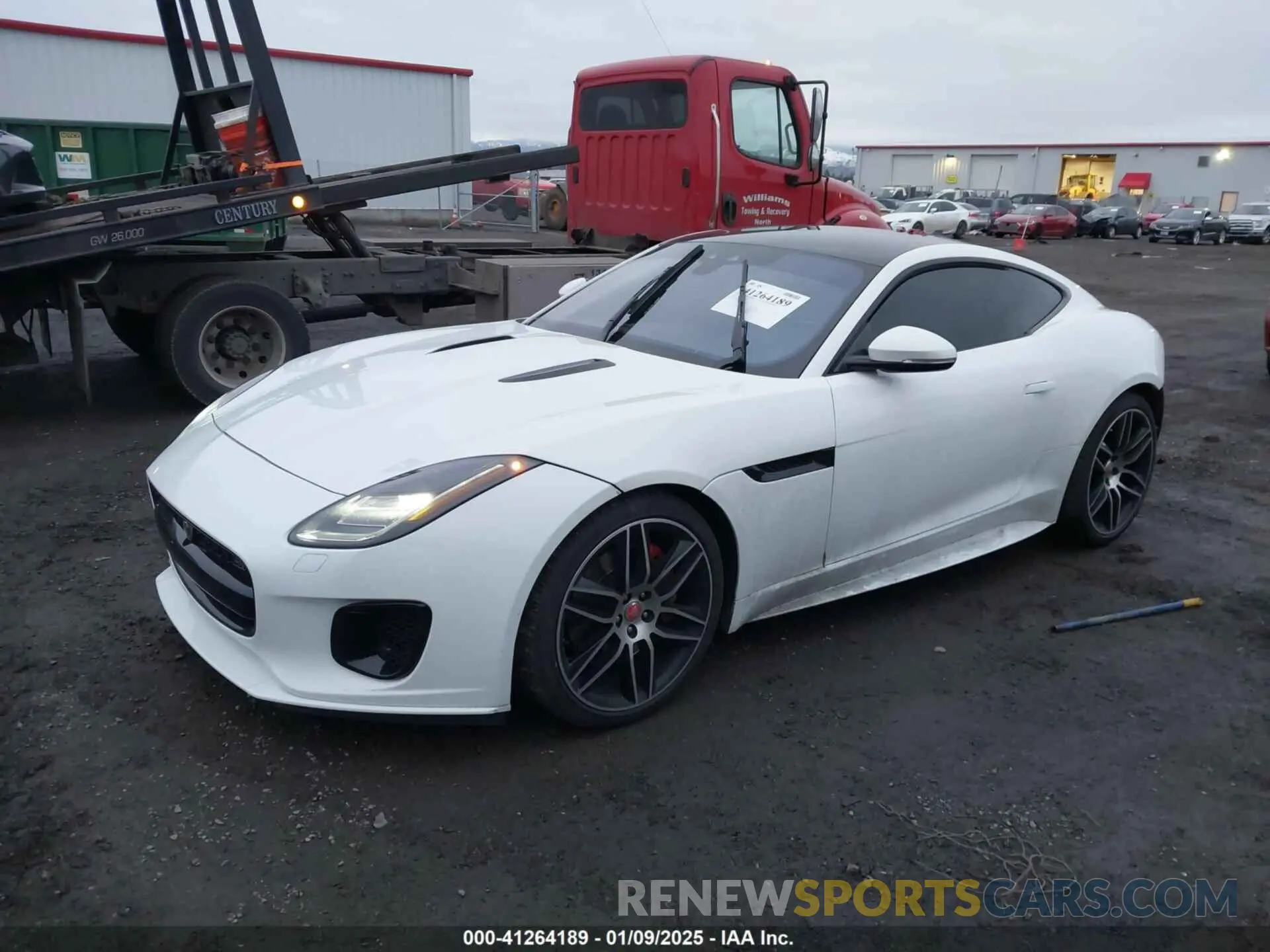2 fotografías del automóvil dañado SAJDD1GX6LCK63497 JAGUAR F-TYPE 2020