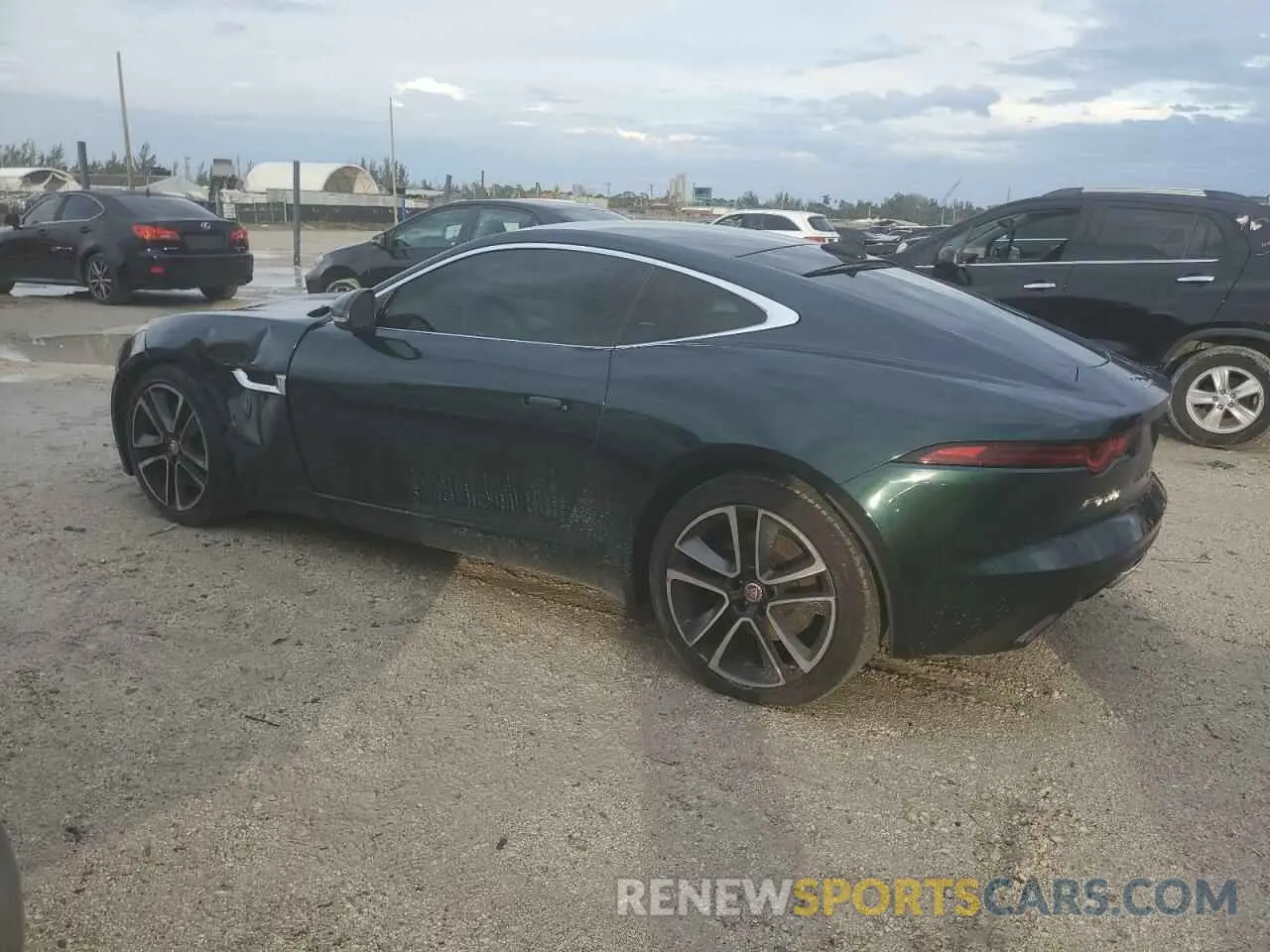 2 fotografías del automóvil dañado SAJDD1GX6LCK65671 JAGUAR F-TYPE 2020