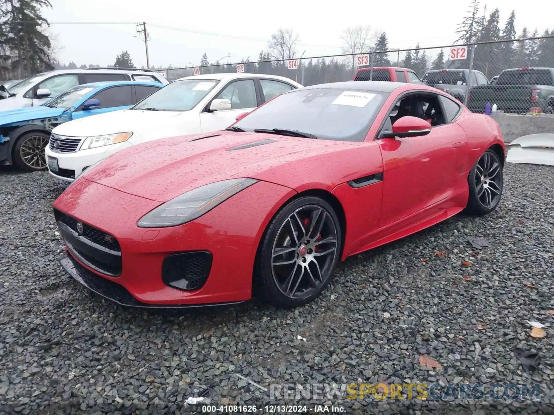 2 fotografías del automóvil dañado SAJDD1GX9LCK63039 JAGUAR F-TYPE 2020
