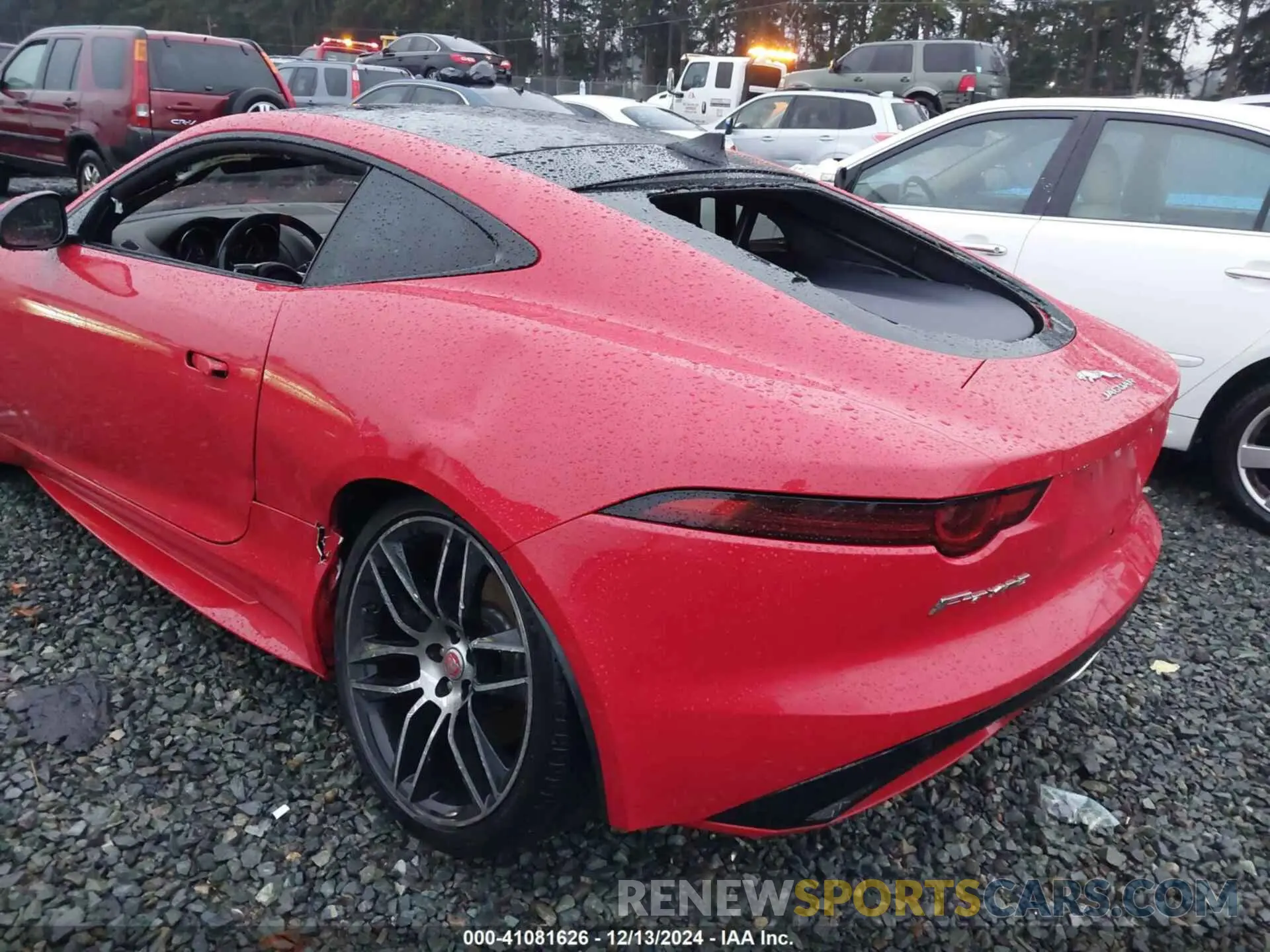 6 fotografías del automóvil dañado SAJDD1GX9LCK63039 JAGUAR F-TYPE 2020