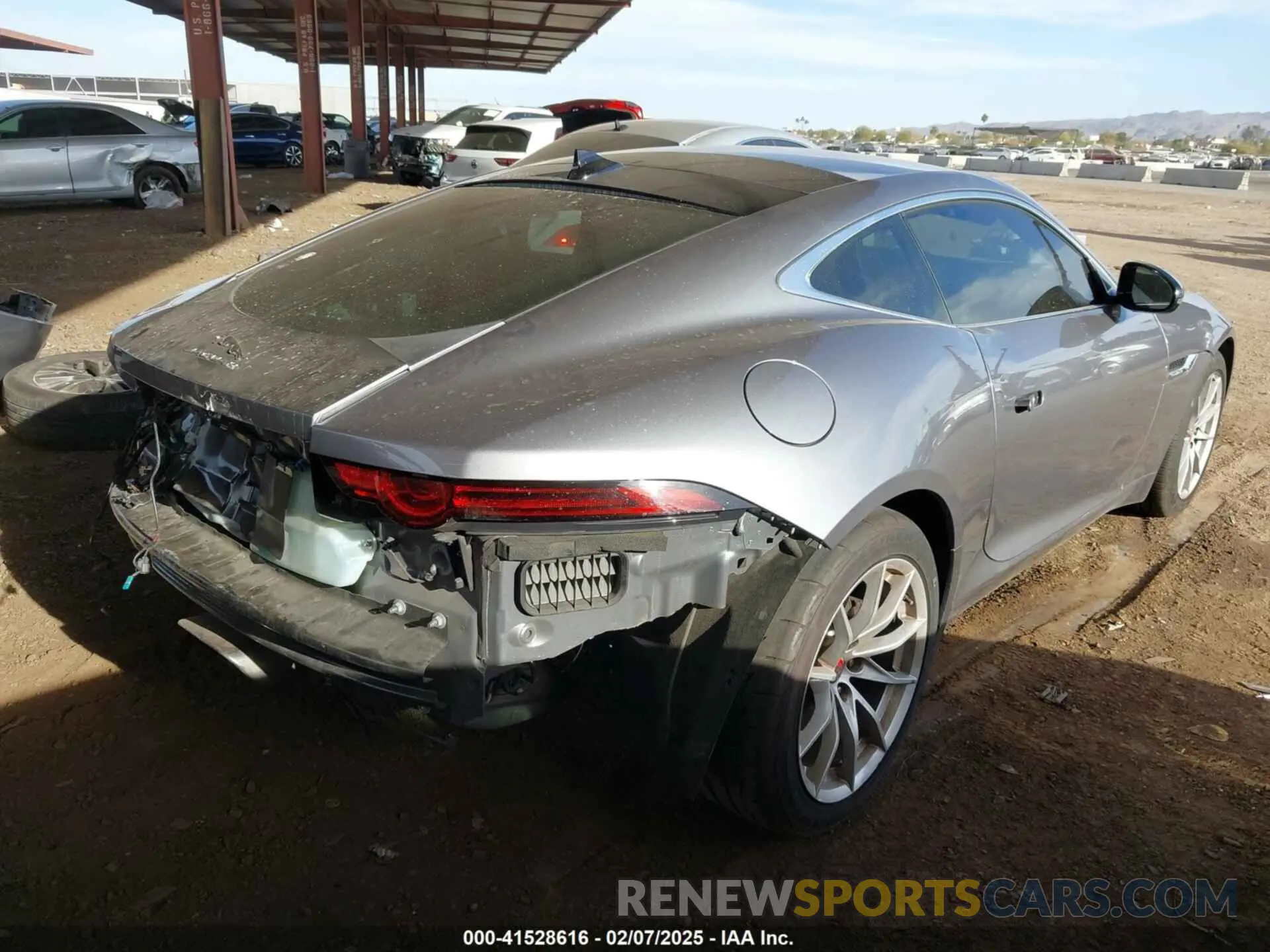 4 fotografías del automóvil dañado SAJDD1GX9LCK67849 JAGUAR F-TYPE 2020