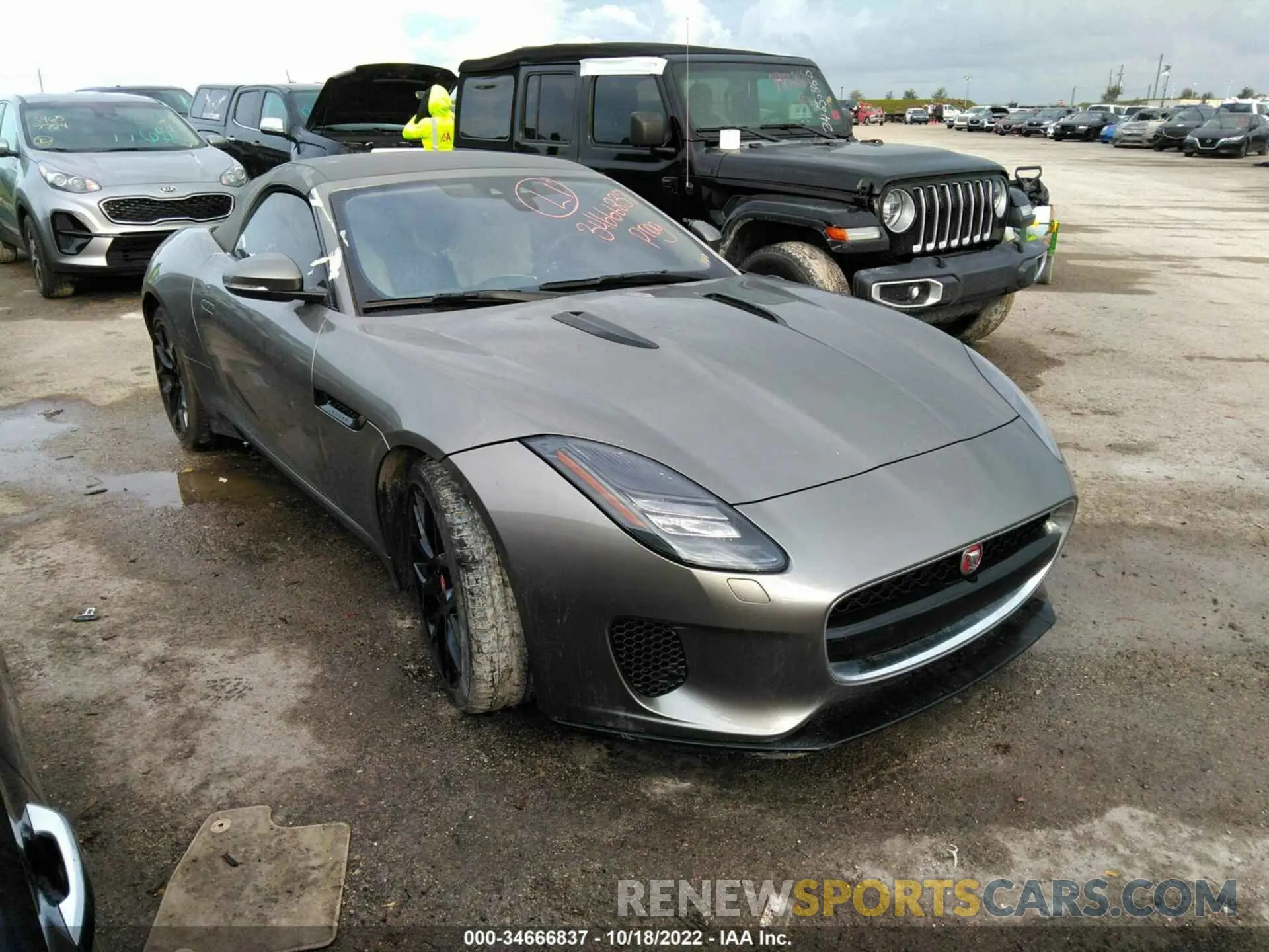 1 fotografías del automóvil dañado SAJDD5GX1LCK67903 JAGUAR F-TYPE 2020