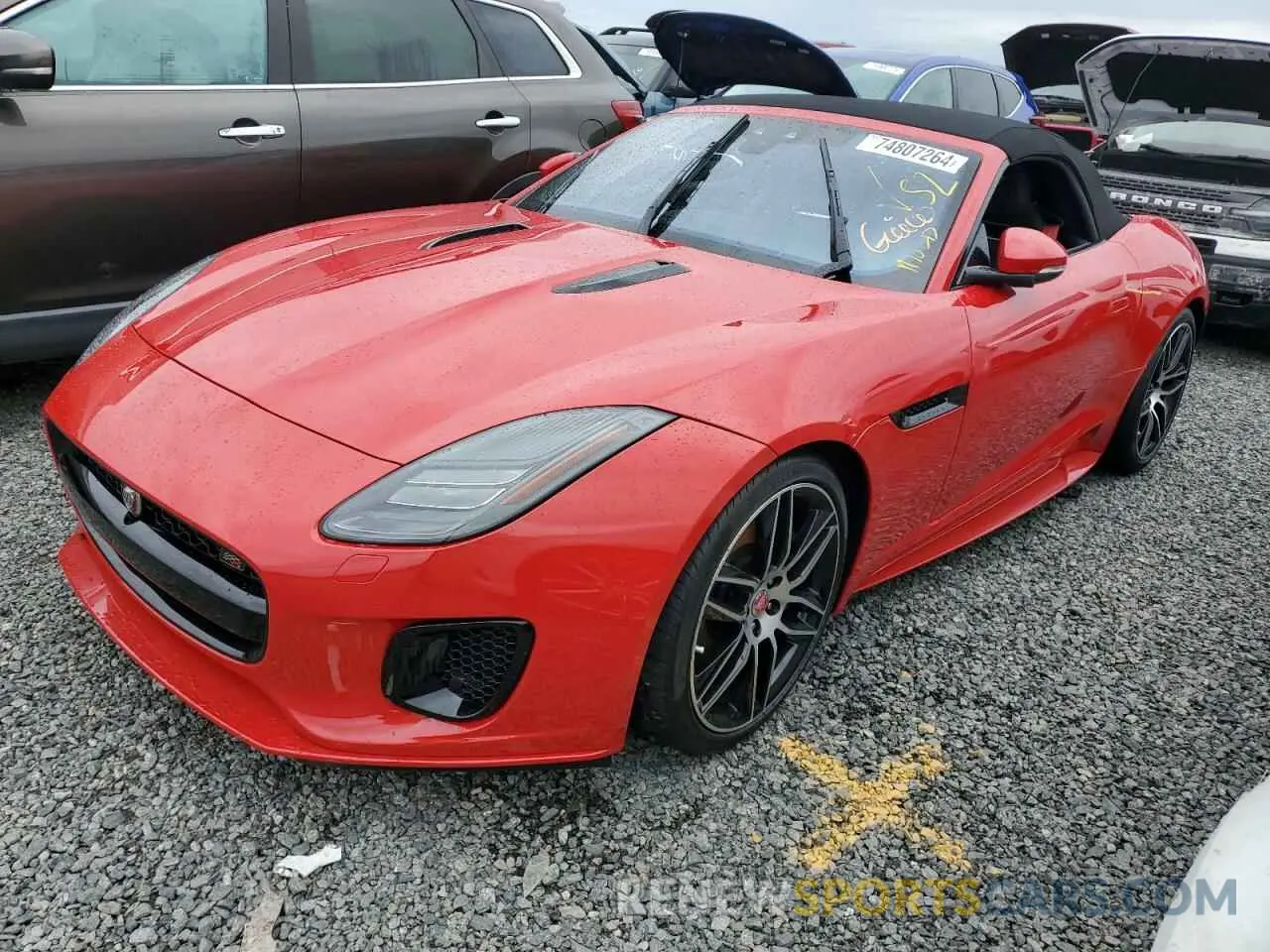 1 fotografías del automóvil dañado SAJDD5GX4LCK63604 JAGUAR F-TYPE 2020
