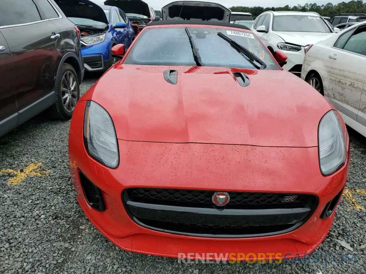 5 fotografías del automóvil dañado SAJDD5GX4LCK63604 JAGUAR F-TYPE 2020
