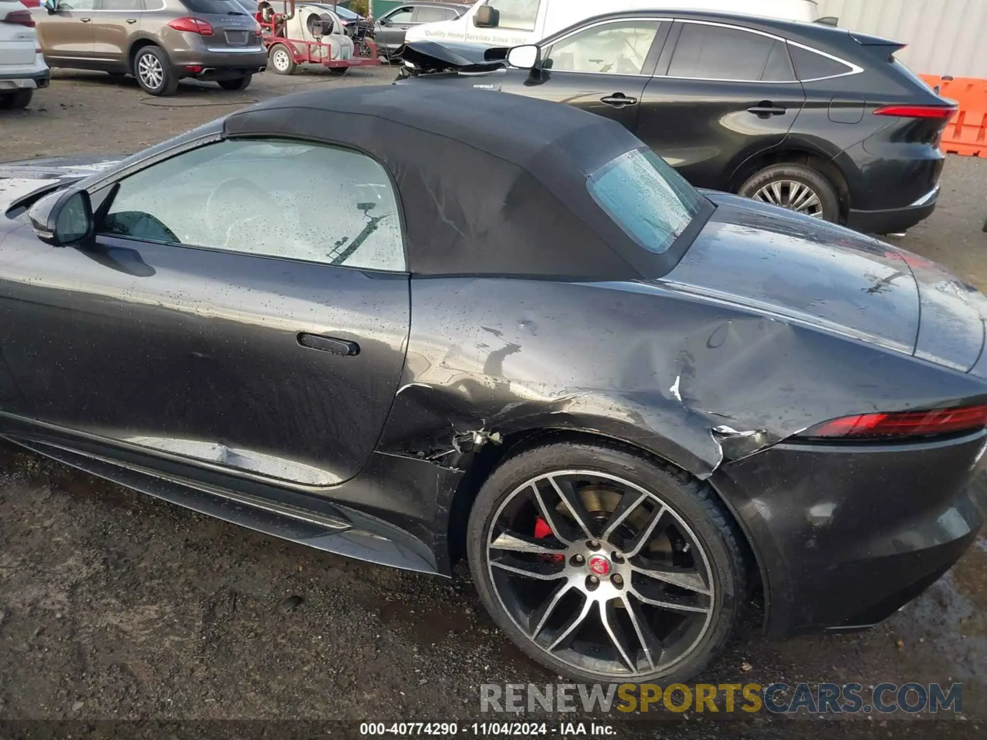 6 fotografías del automóvil dañado SAJDD5GX4LCK64655 JAGUAR F-TYPE 2020